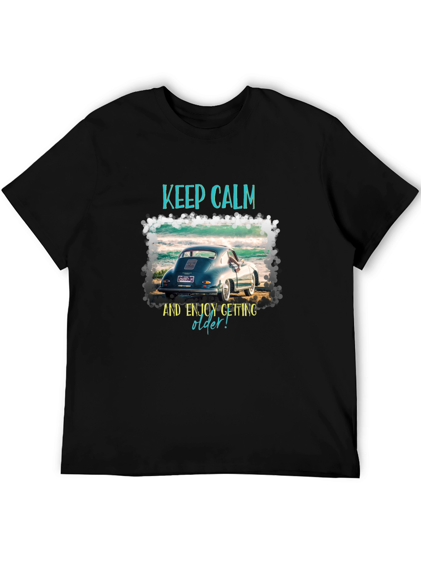 Keep Calm Porsche T-Shirt - Classic Car Tee