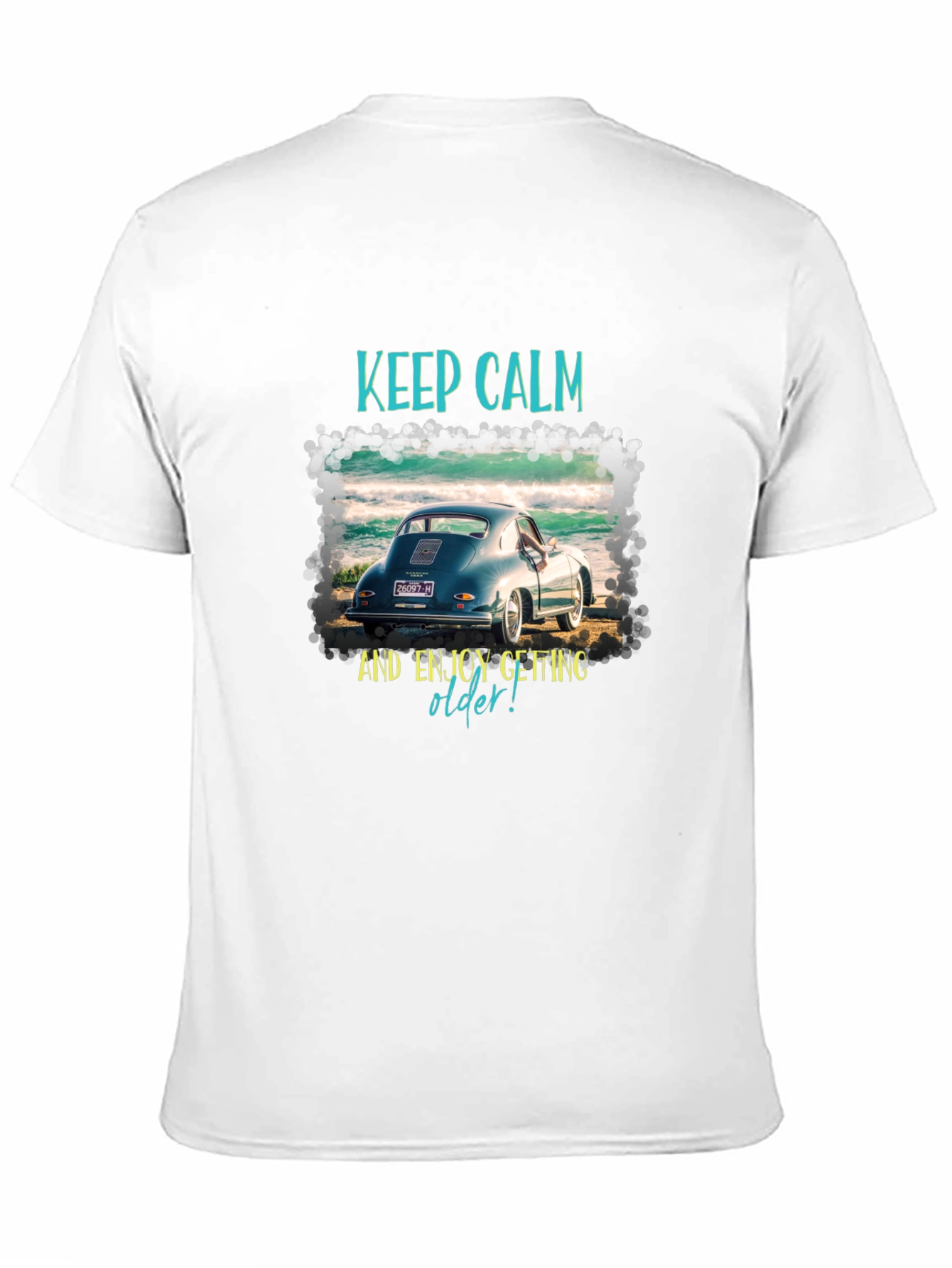 Keep Calm Porsche T-Shirt - Classic Car Tee