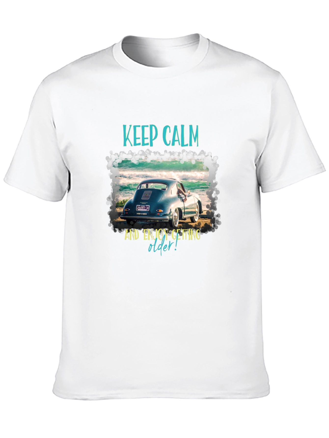Keep Calm Porsche T-Shirt - Classic Car Tee
