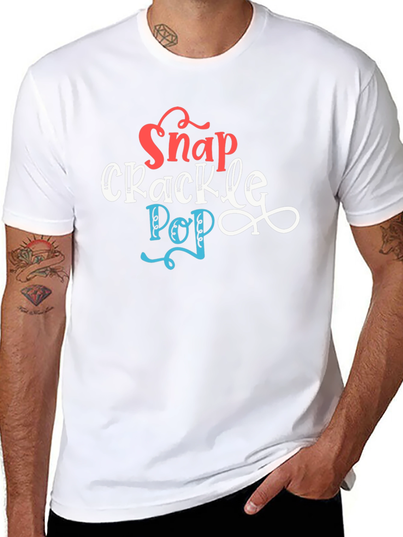 Snap Crackle Pop T-Shirt - Fun Graphic Tee