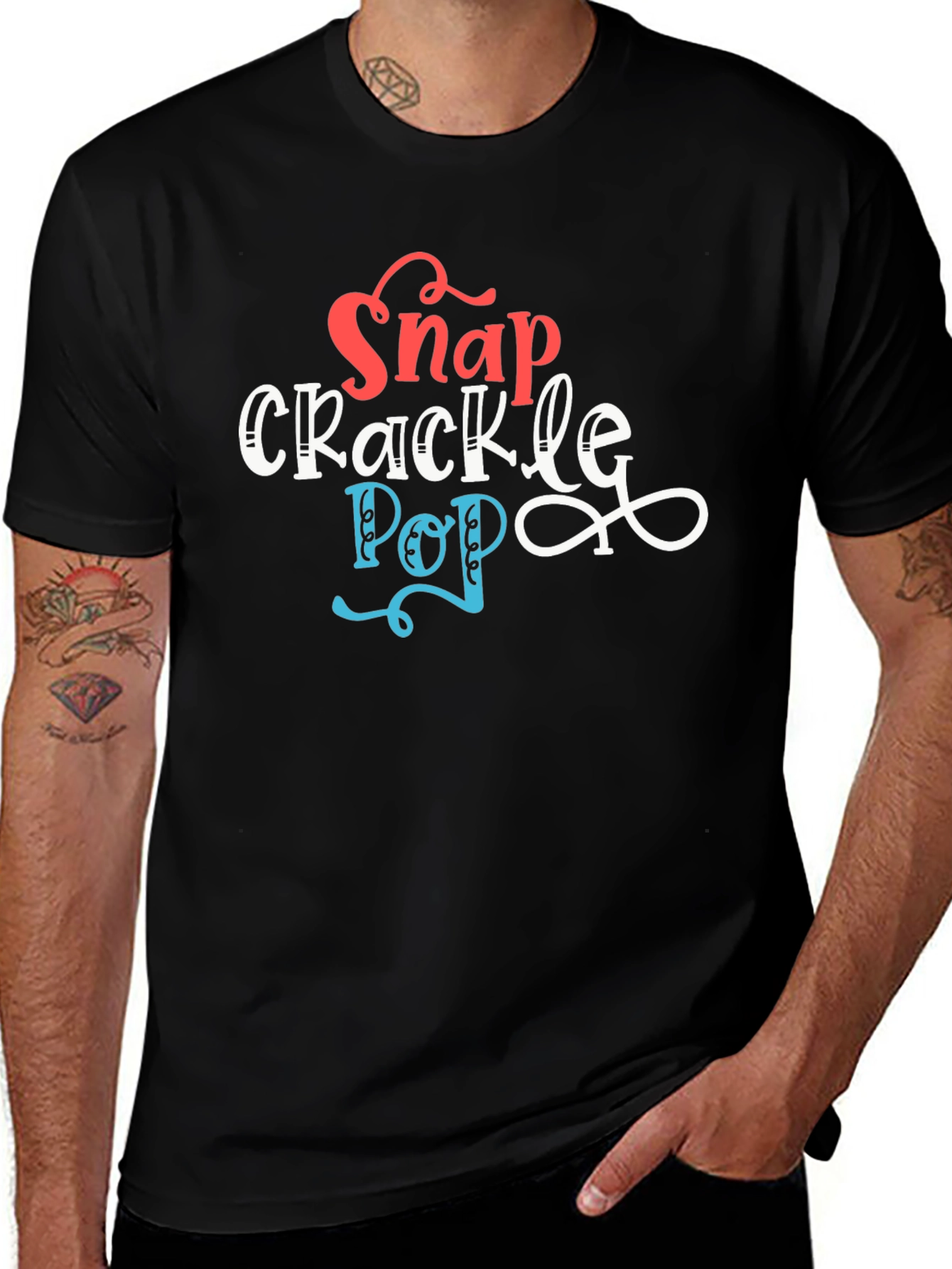 Snap Crackle Pop T-Shirt - Fun Graphic Tee