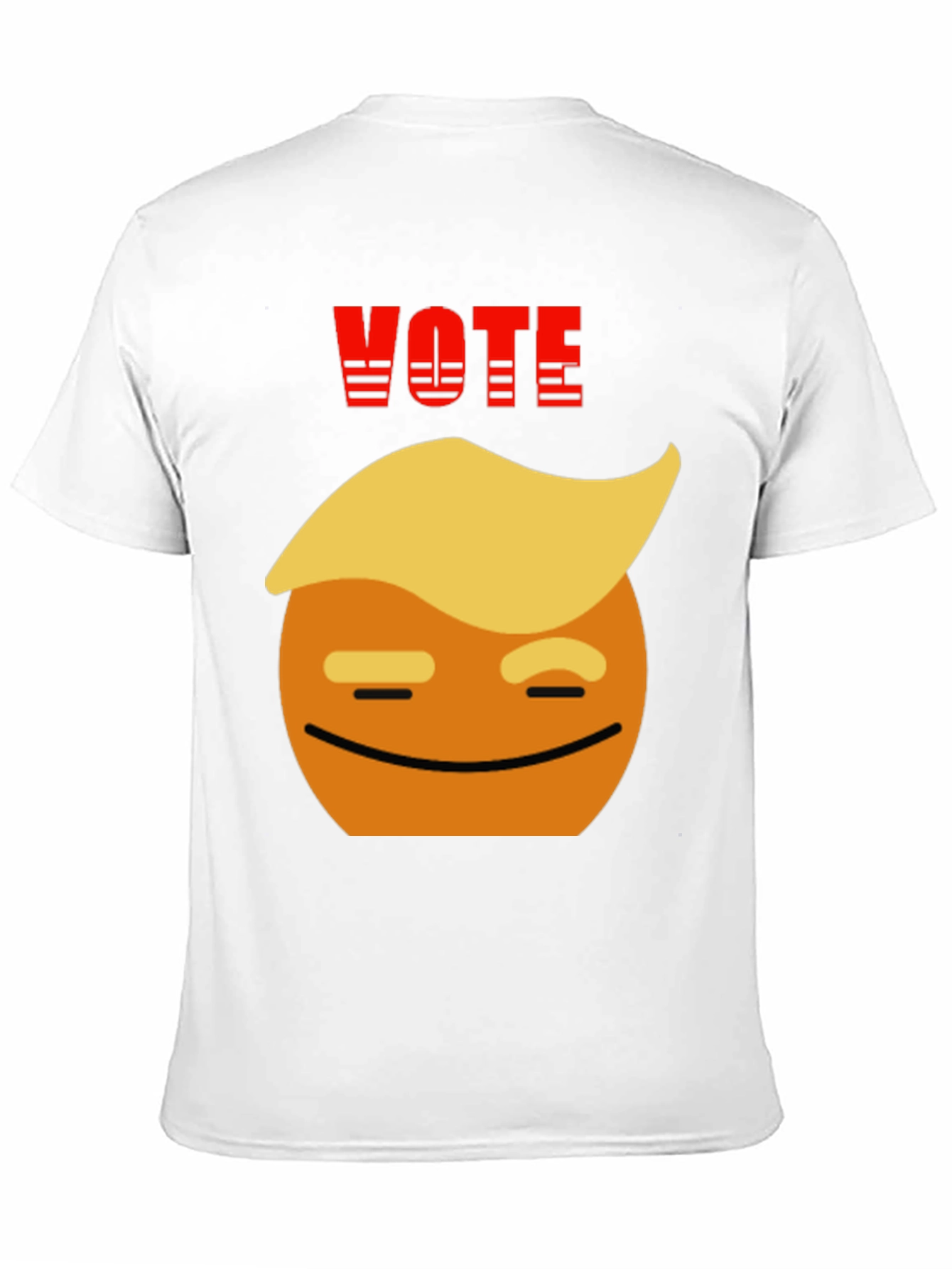 Vote Trump Emoji Black T-Shirt