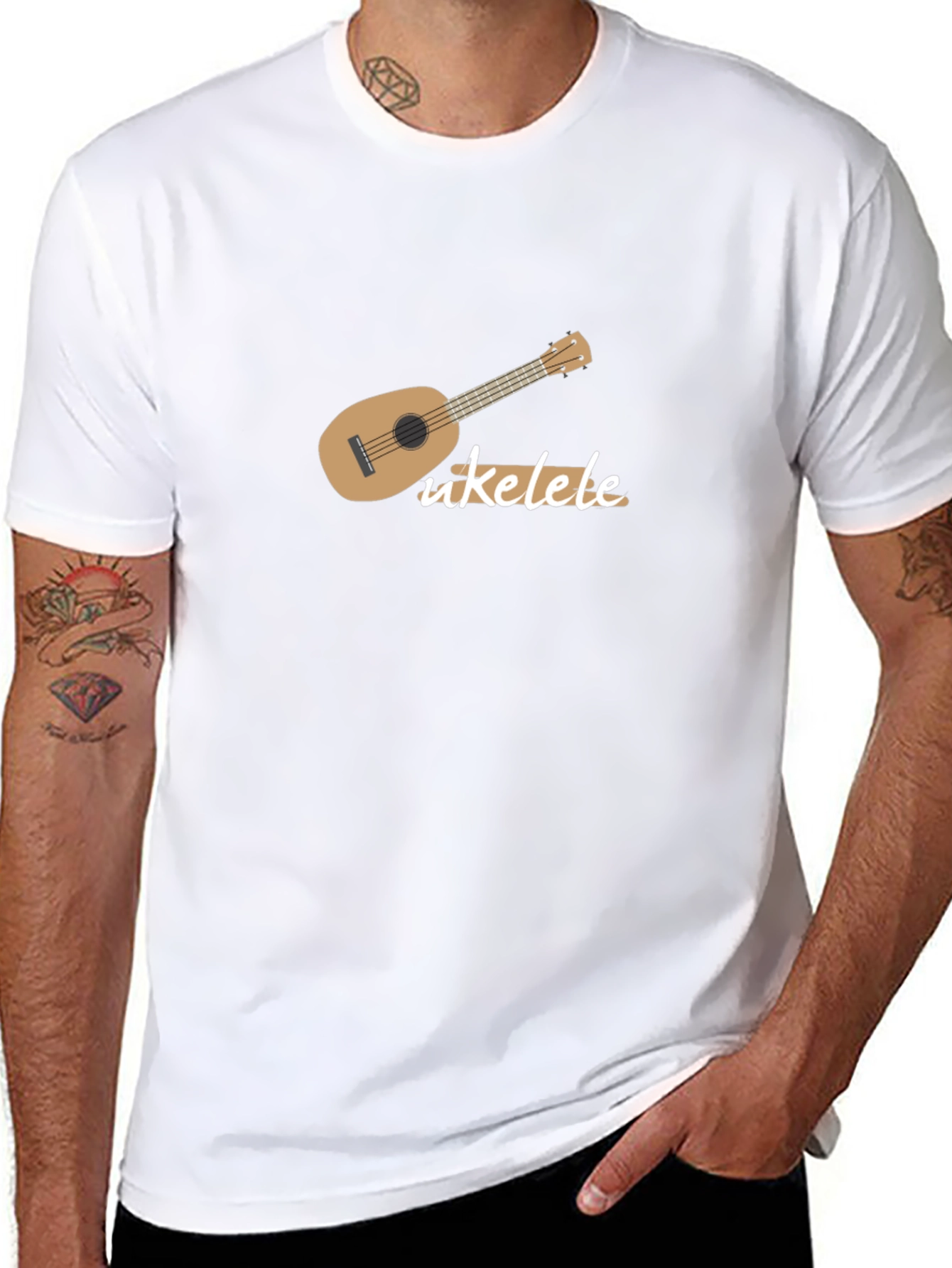 Ukulele Graphic Tee