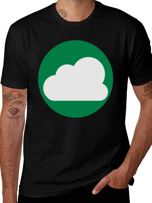 Cloud Graphic Tee - Comfortable Cotton Blend
