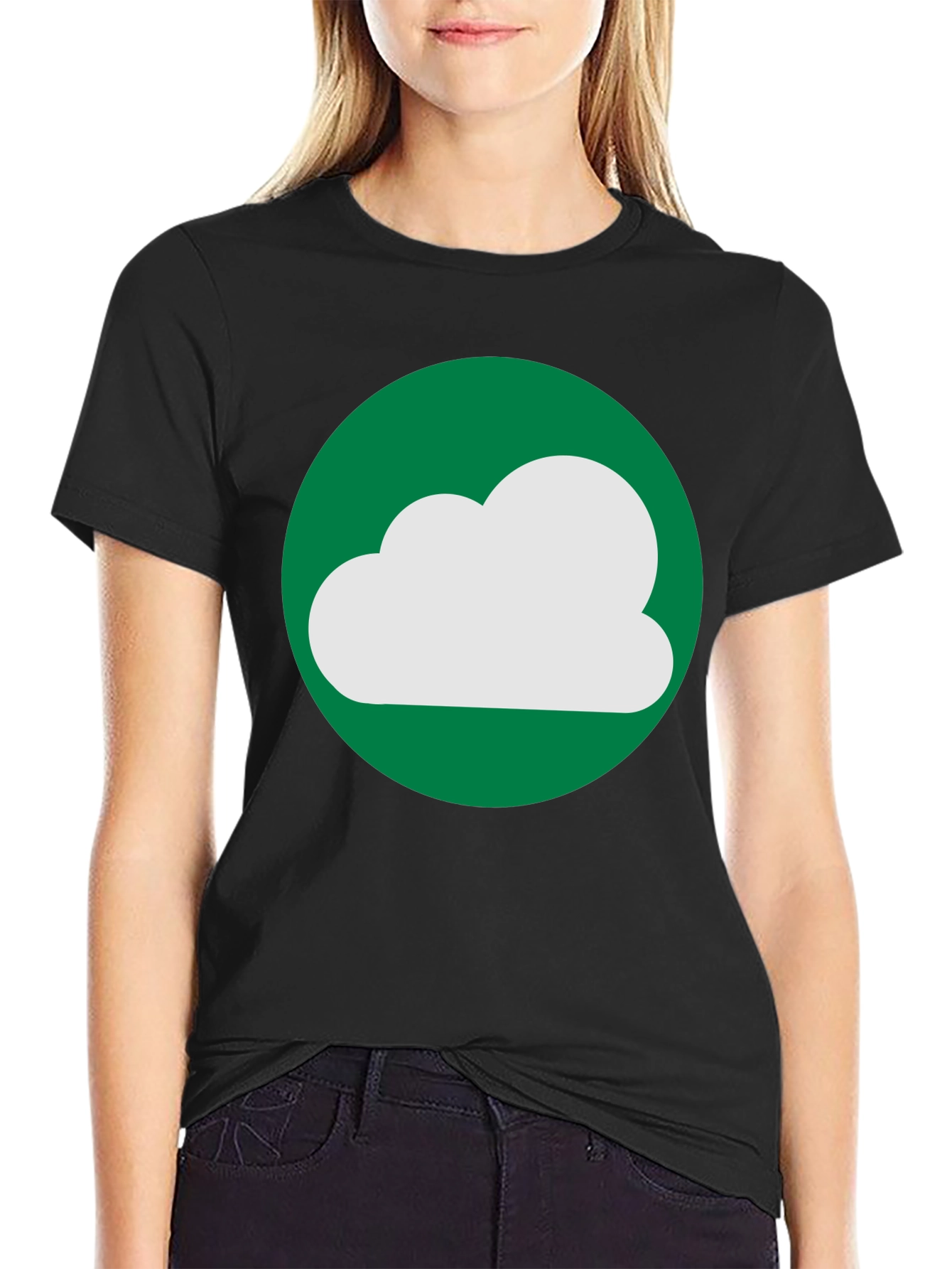 Cloud Graphic Tee - Comfortable Cotton Blend