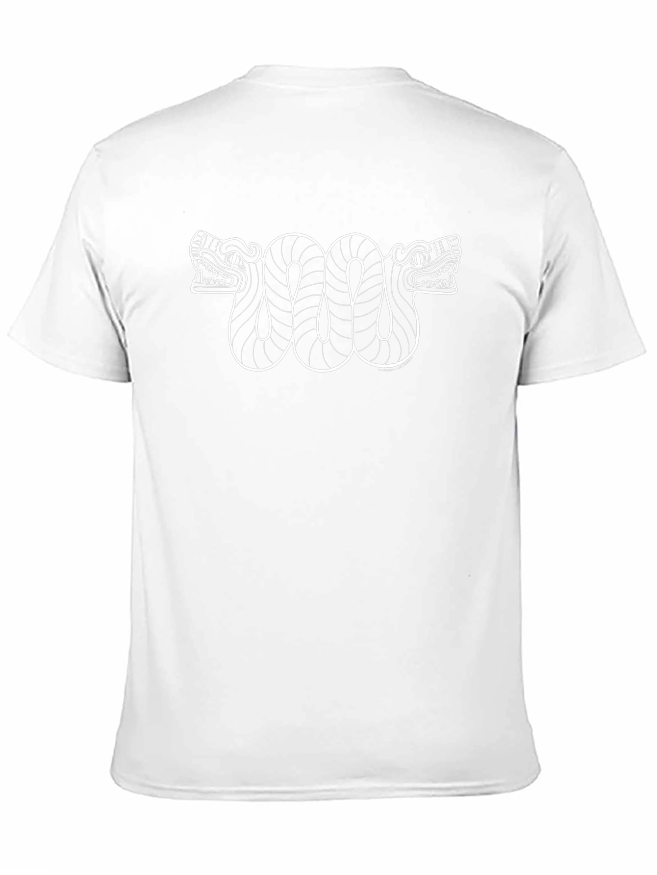 Aztec Serpent Tee - Stylish Graphic T-Shirt