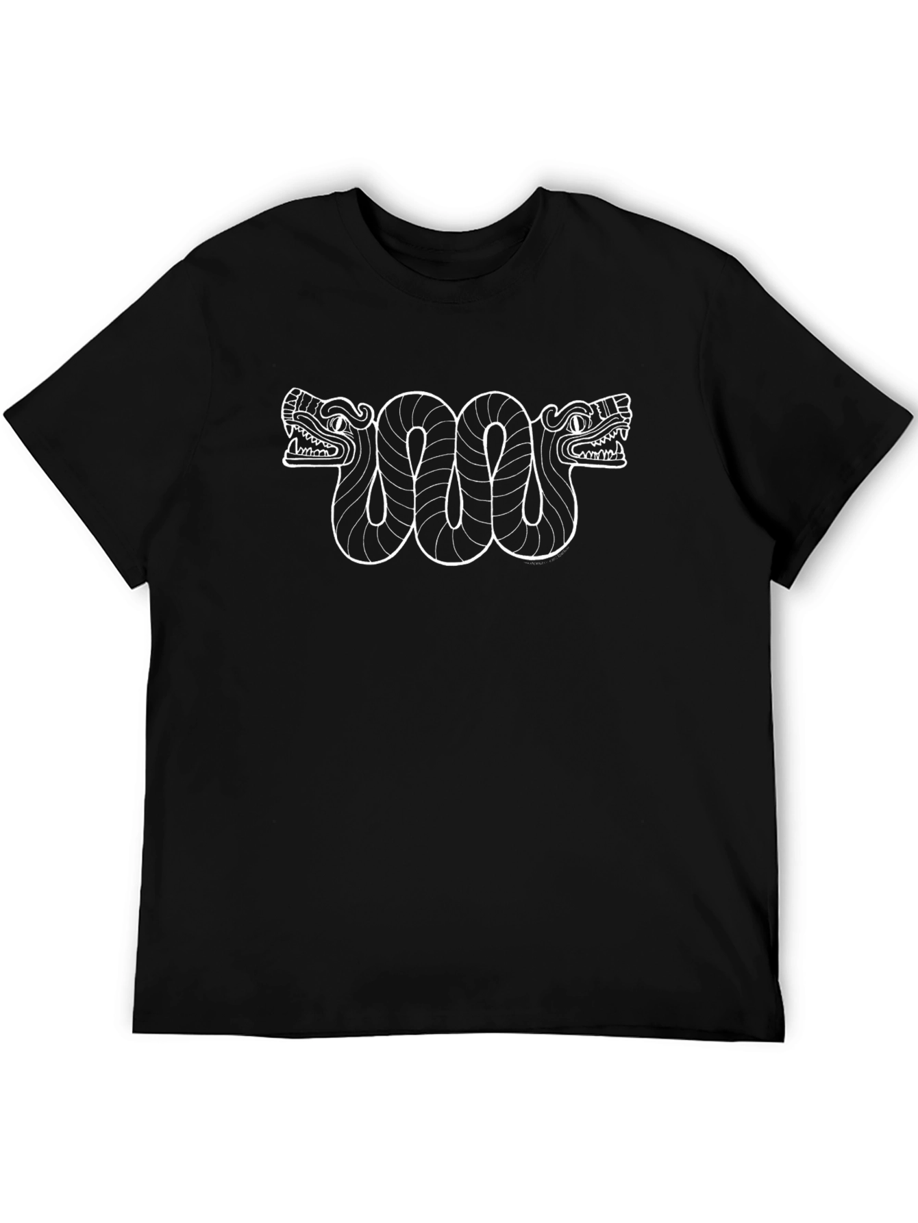 Aztec Serpent Tee - Stylish Graphic T-Shirt