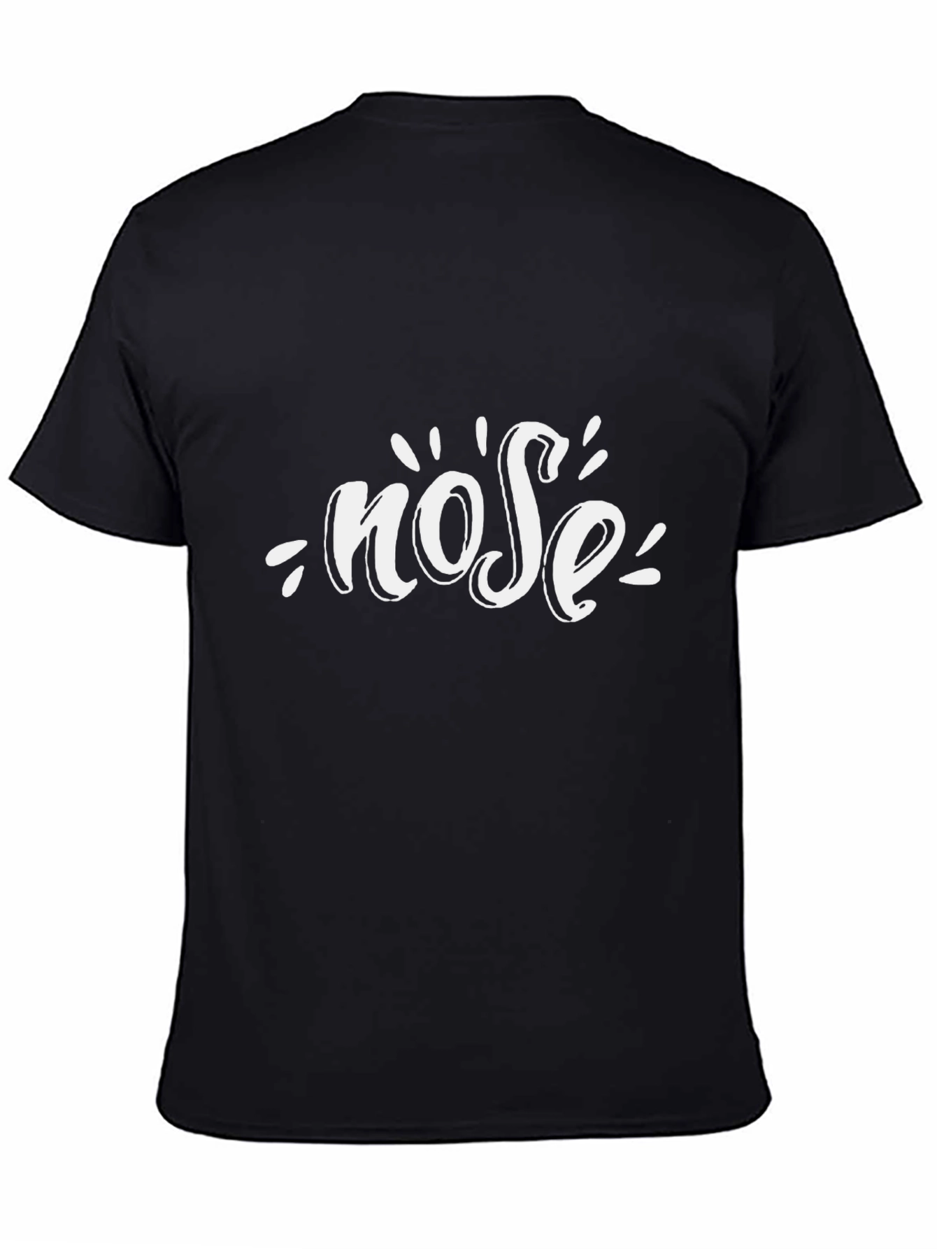 Nose Graphic Black Tee Shirt