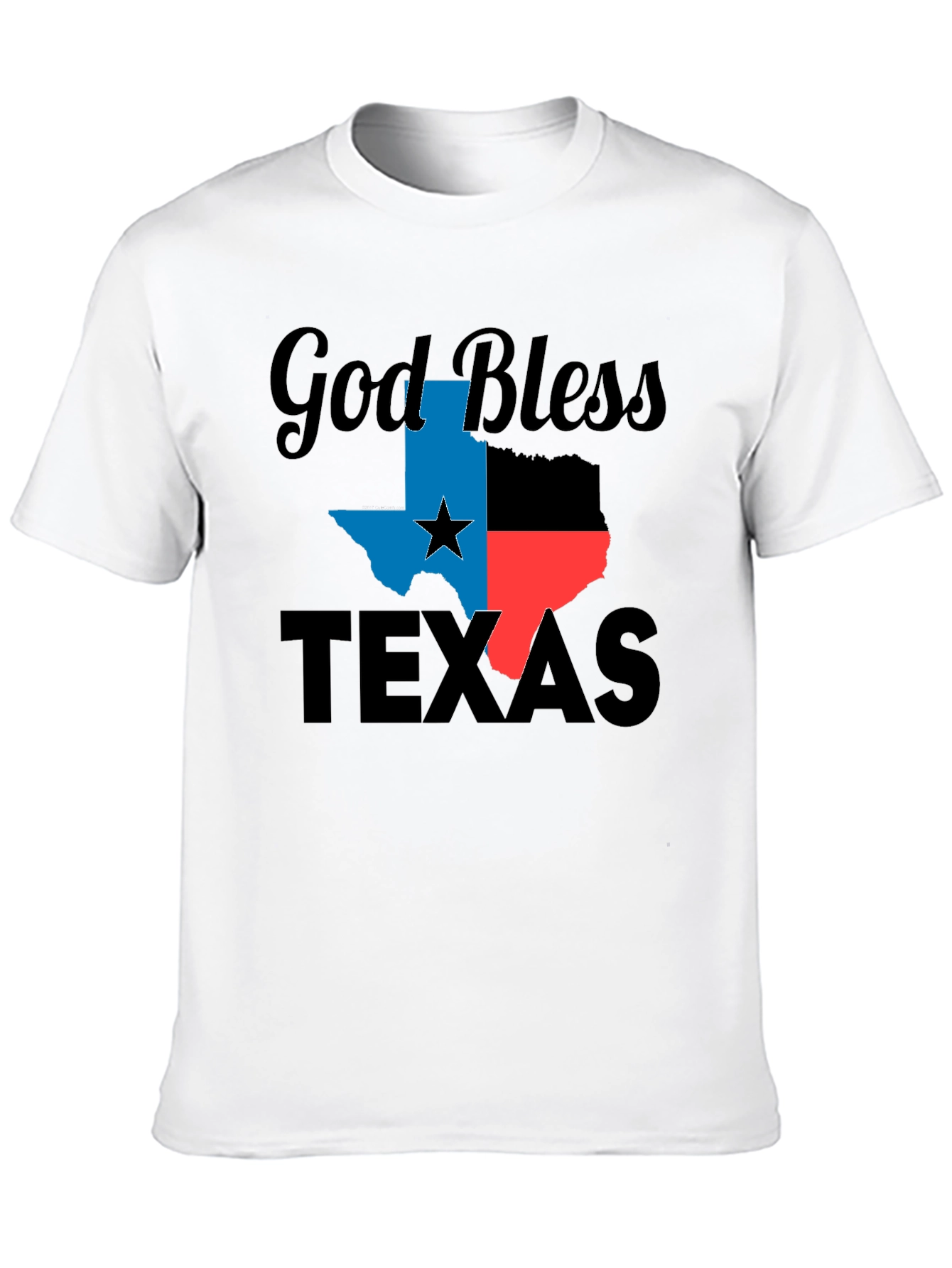 God Bless Texas T-Shirt - Patriotic Pride