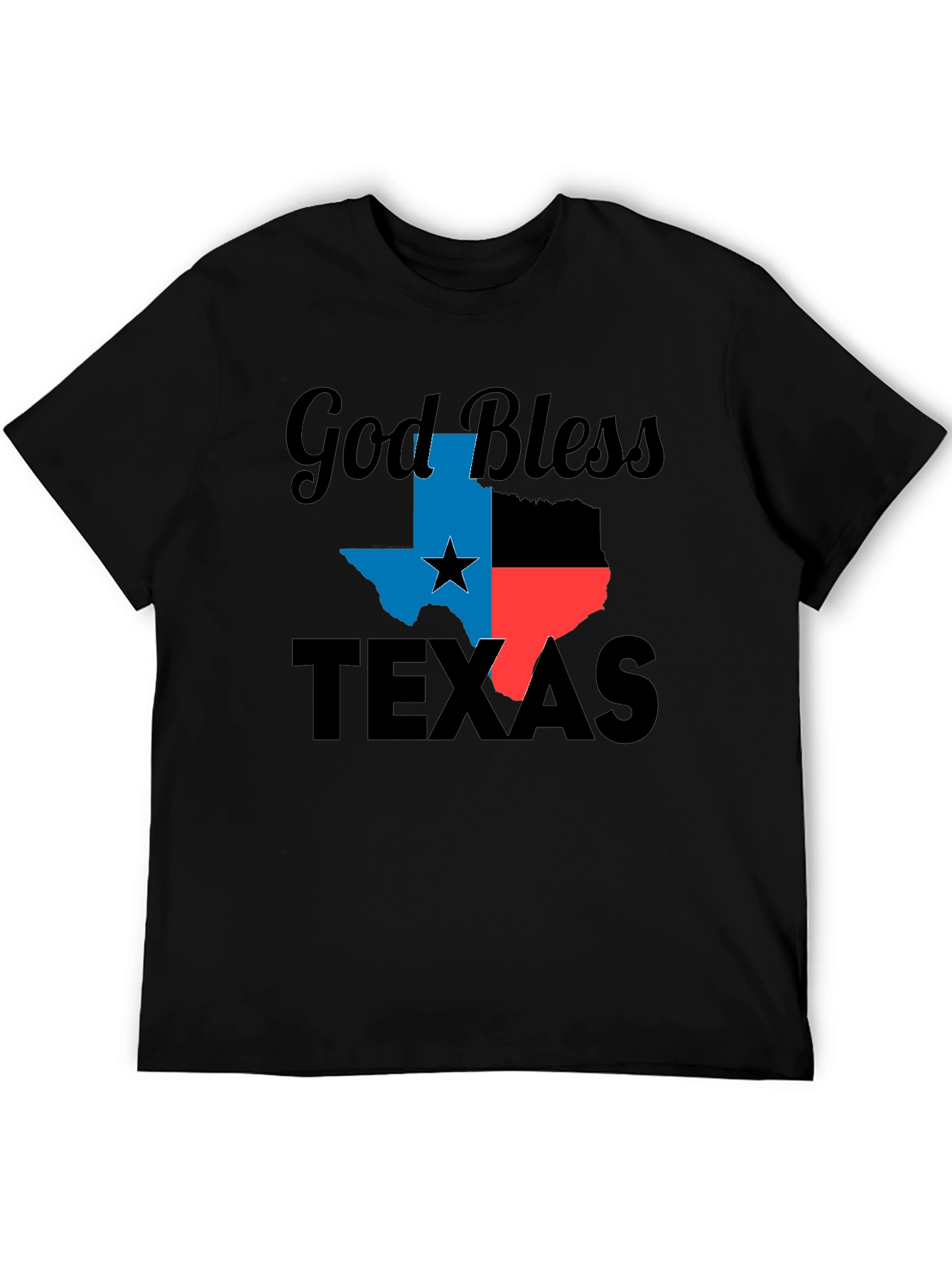 God Bless Texas T-Shirt - Patriotic Pride