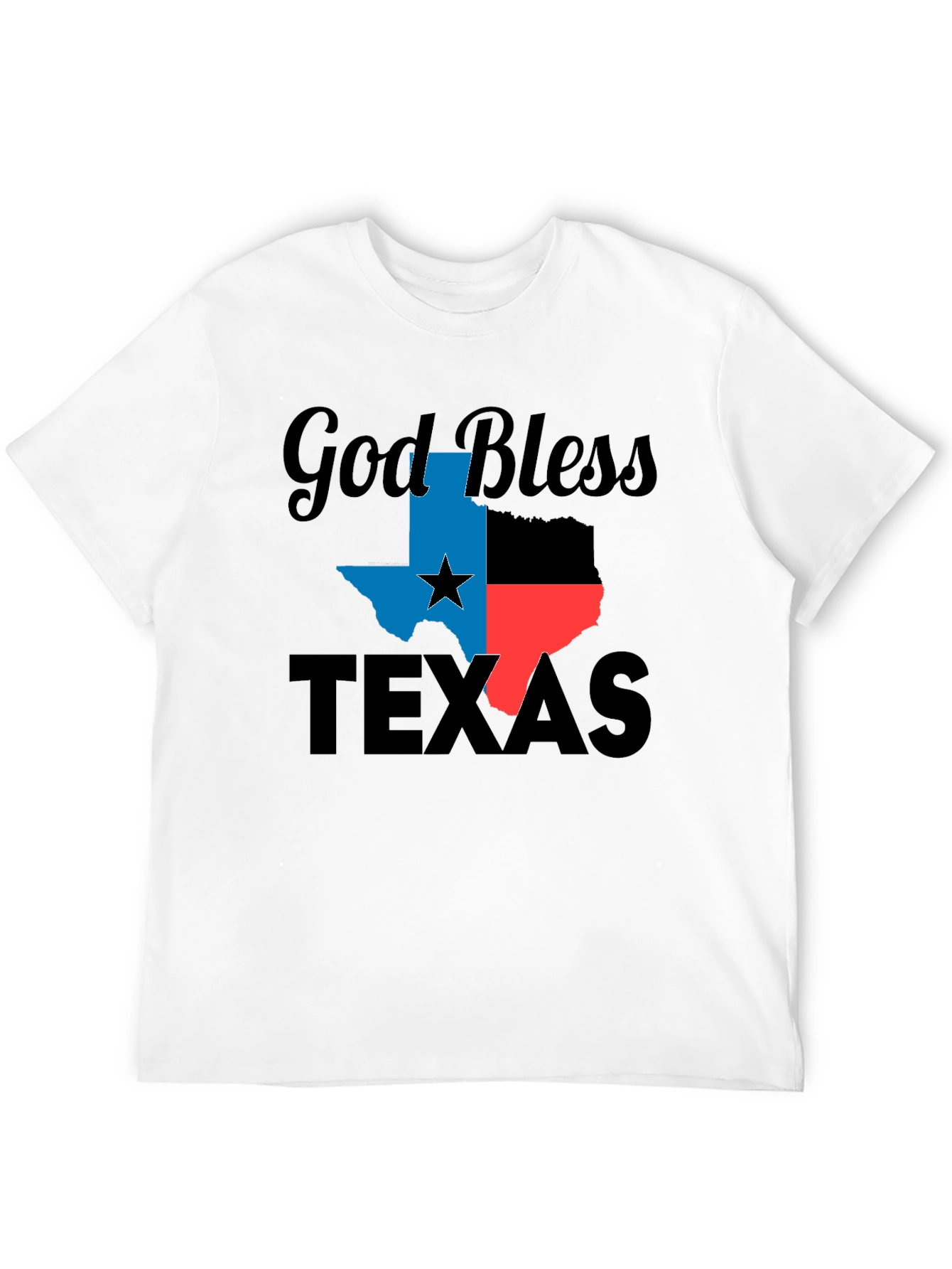 God Bless Texas T-Shirt - Patriotic Pride