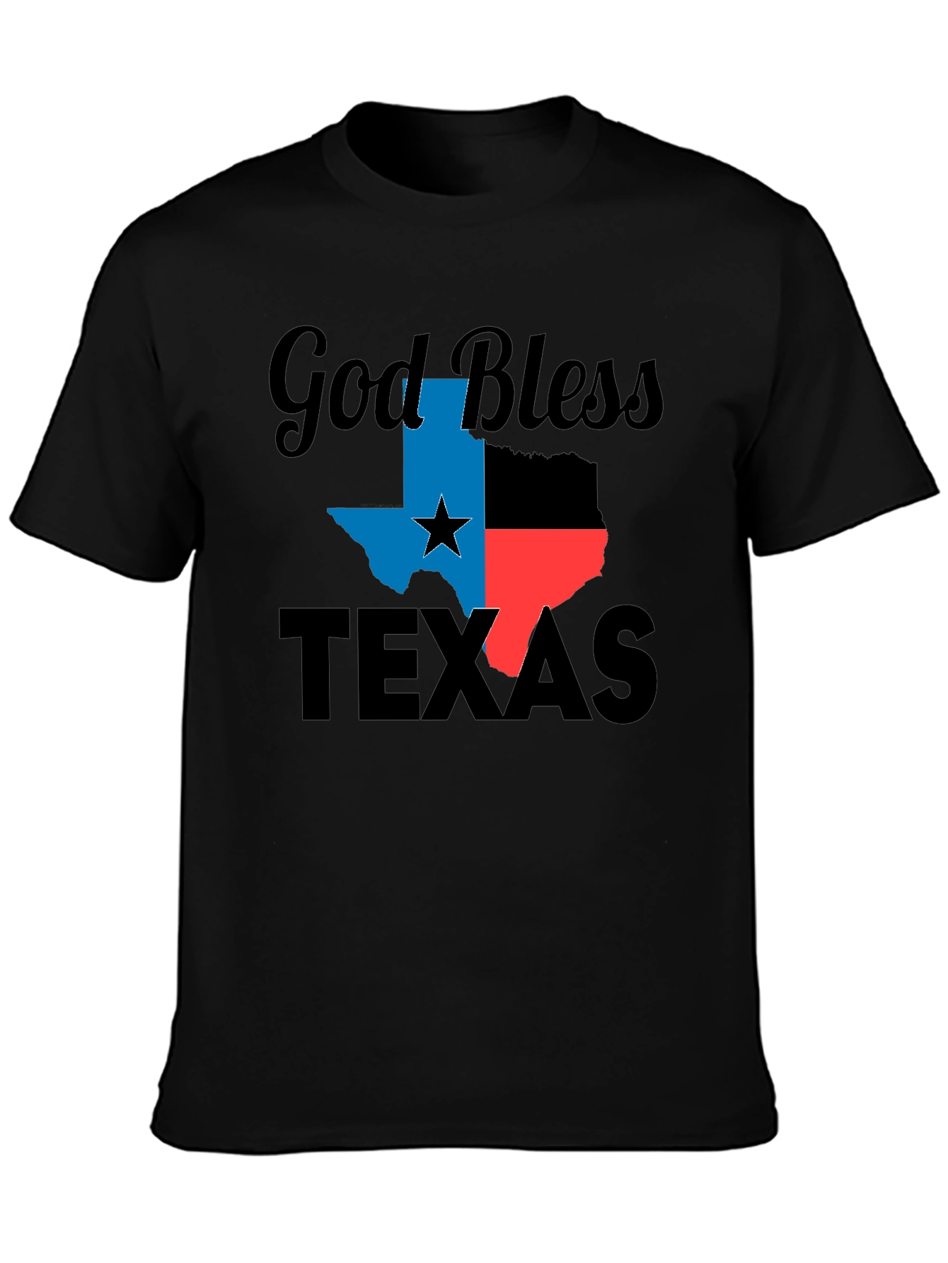 God Bless Texas T-Shirt - Patriotic Pride