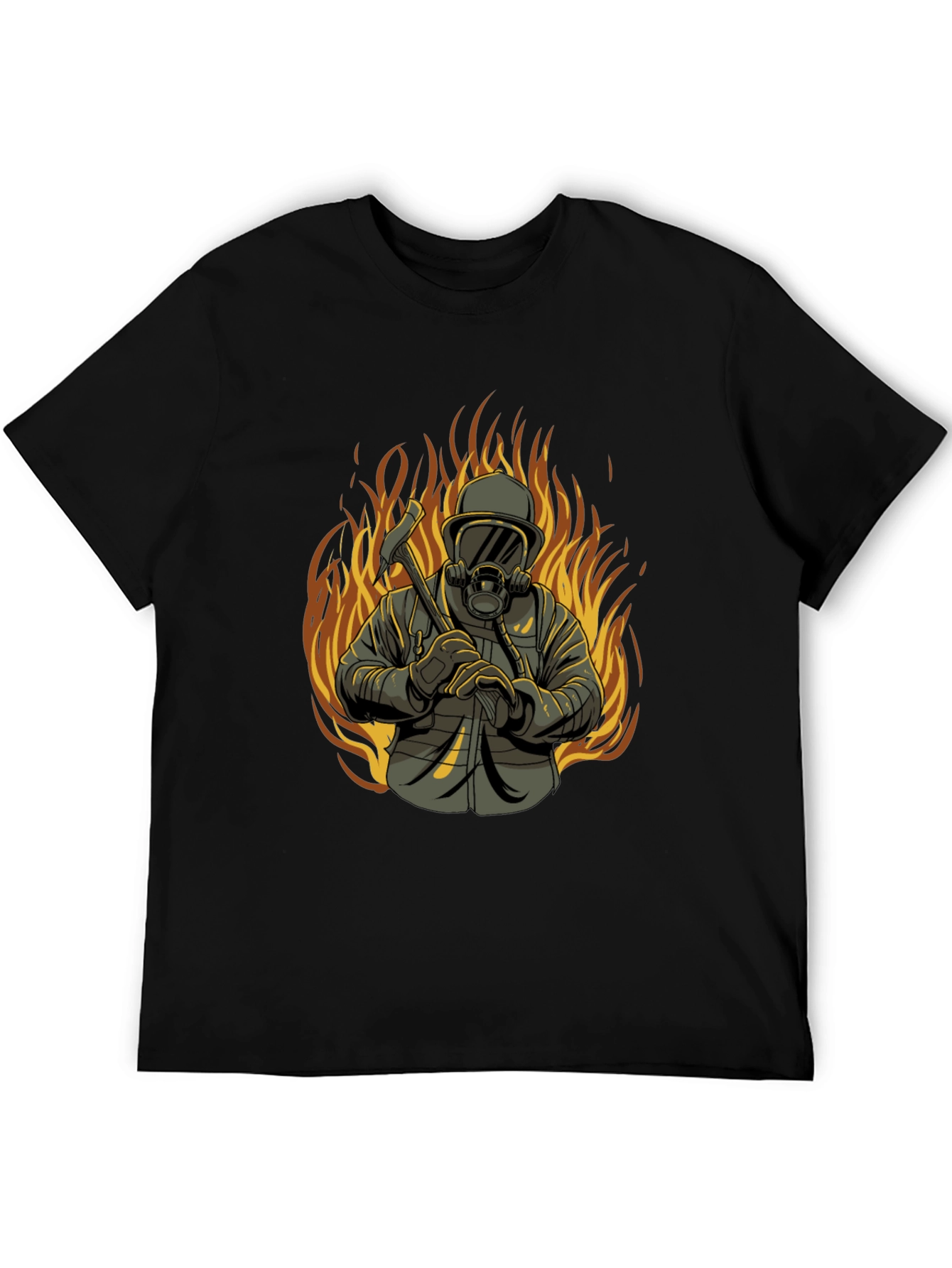 Firefighter T-Shirt - Heroic Design