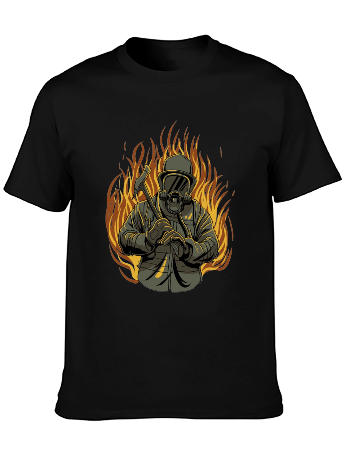 Firefighter T-Shirt - Heroic Design