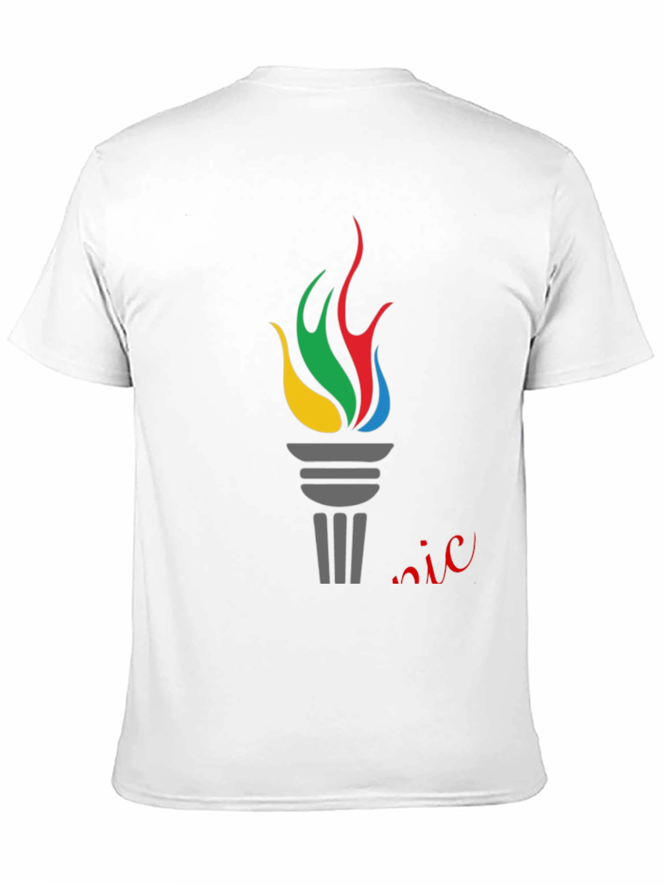 Torch Graphic Tee - Classic Style