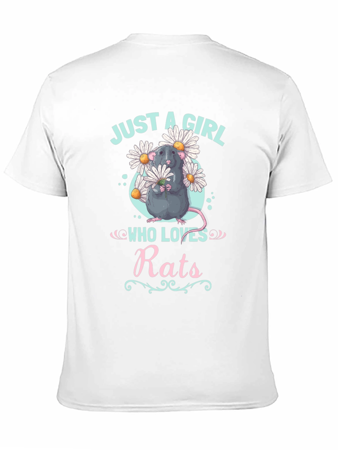 Just A Girl Who Loves Rats Graphic T-Shirt