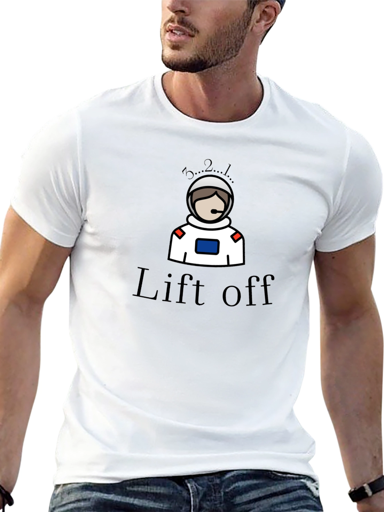 Lift Off Astronaut T-Shirt