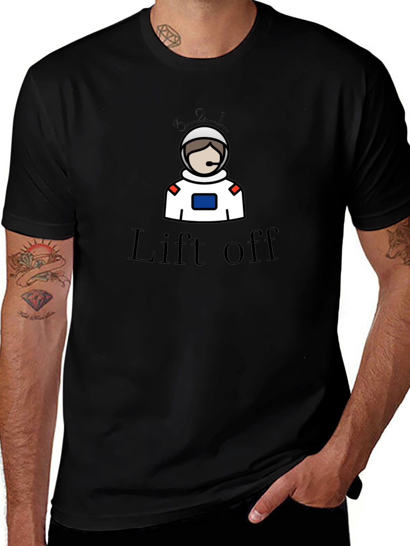 Lift Off Astronaut T-Shirt