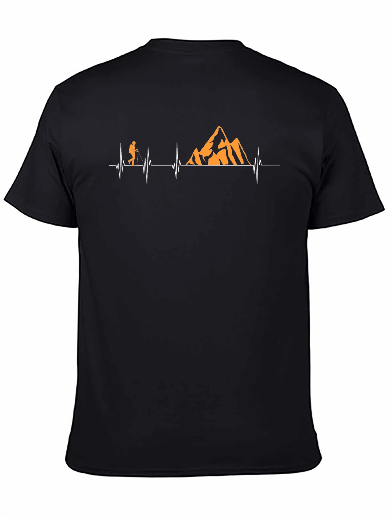 Hiking Heartbeat Graphic Tee - Adventure Awaits!