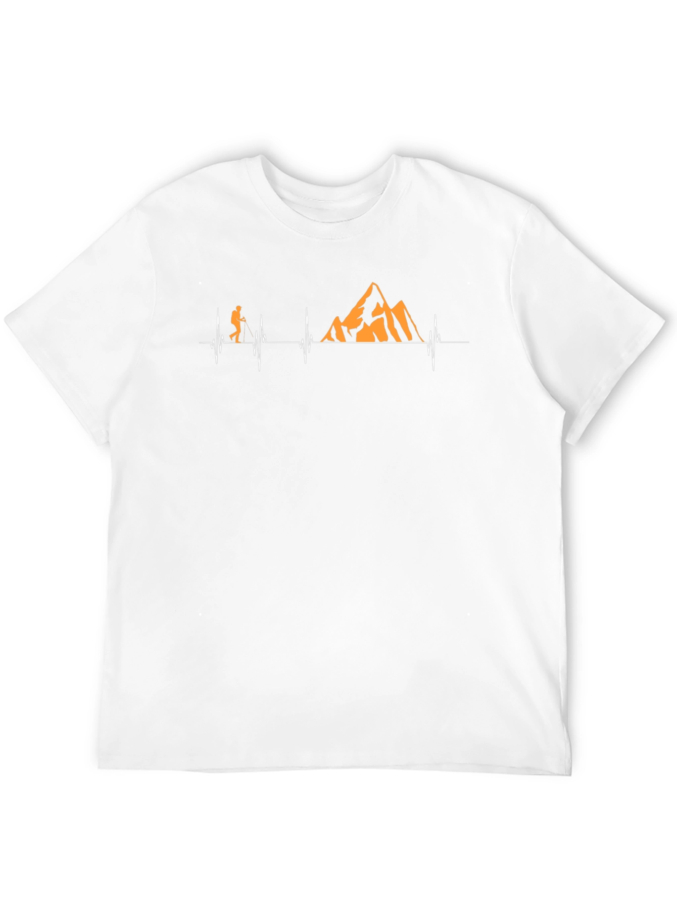 Hiking Heartbeat Graphic Tee - Adventure Awaits!