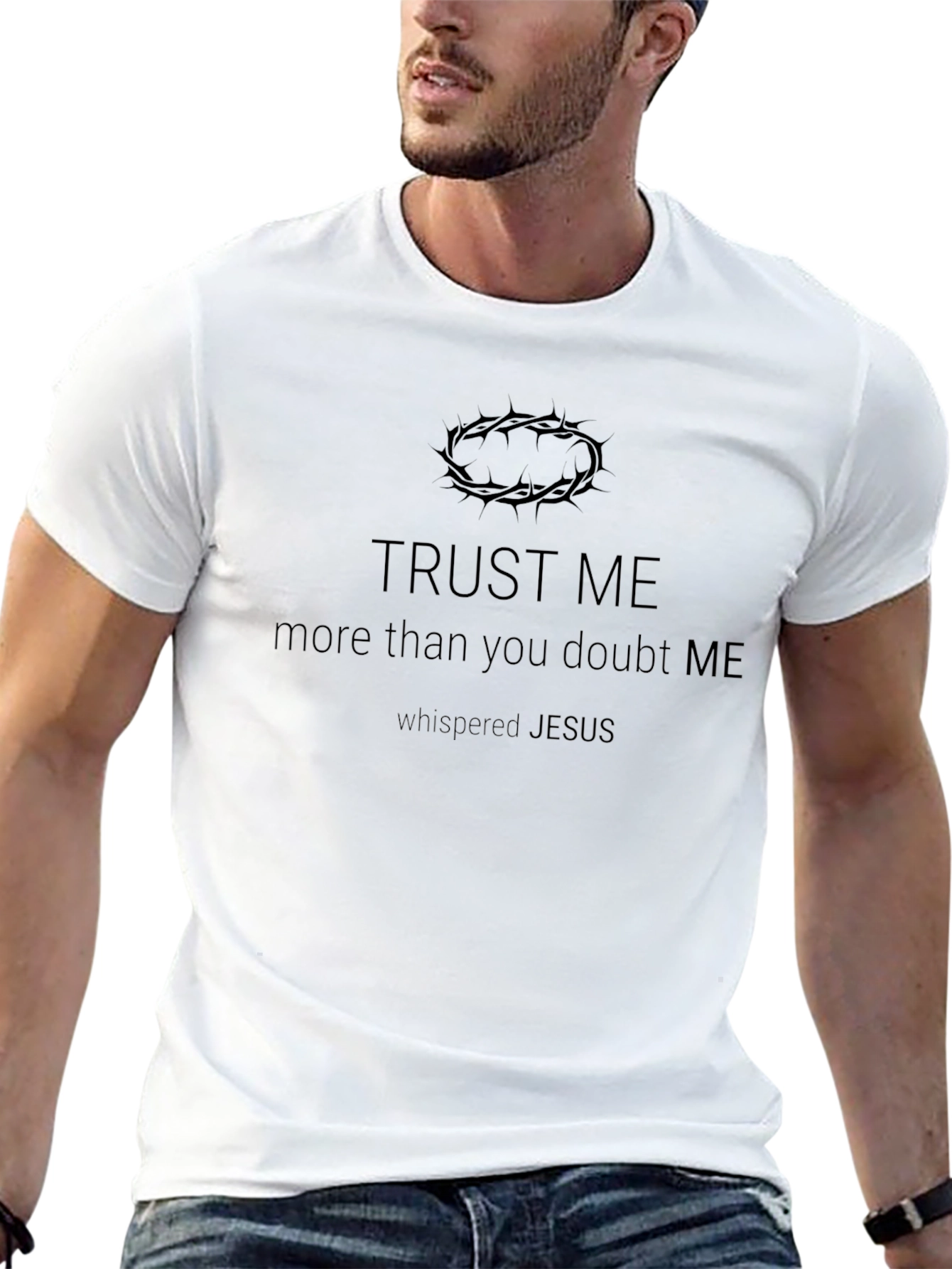 Trust Me Jesus Graphic Tee