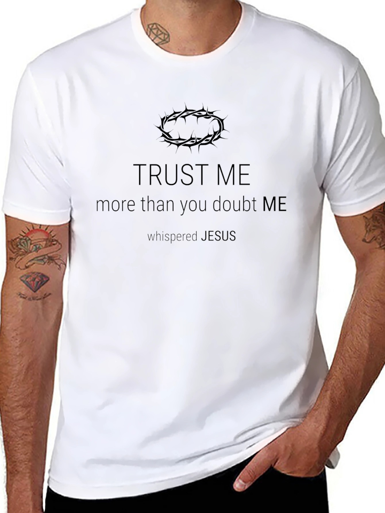 Trust Me Jesus Graphic Tee
