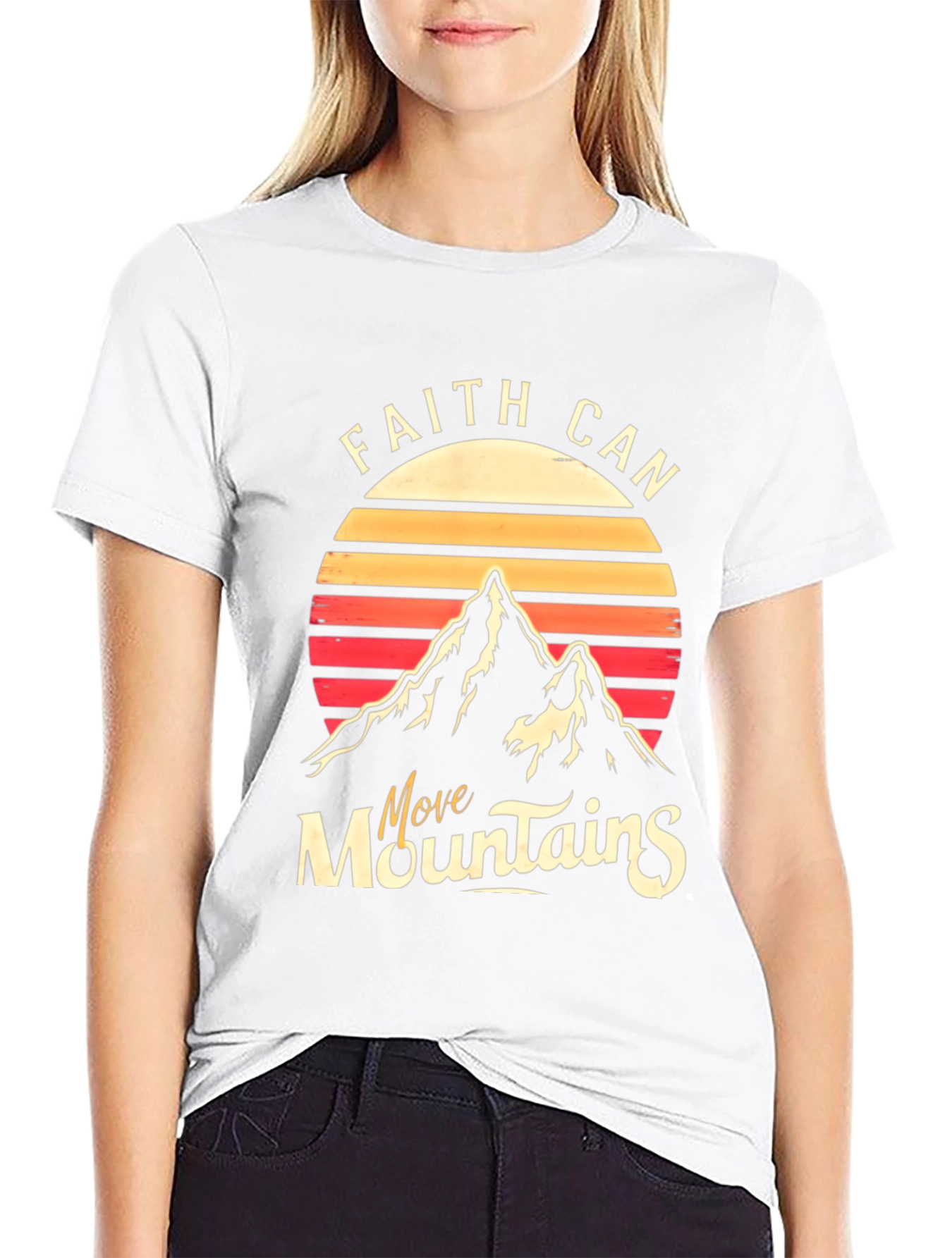 Faith Can Move Mountains Graphic Tee