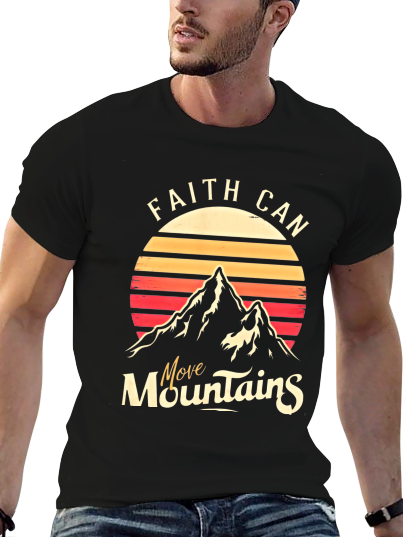 Faith Can Move Mountains Graphic Tee