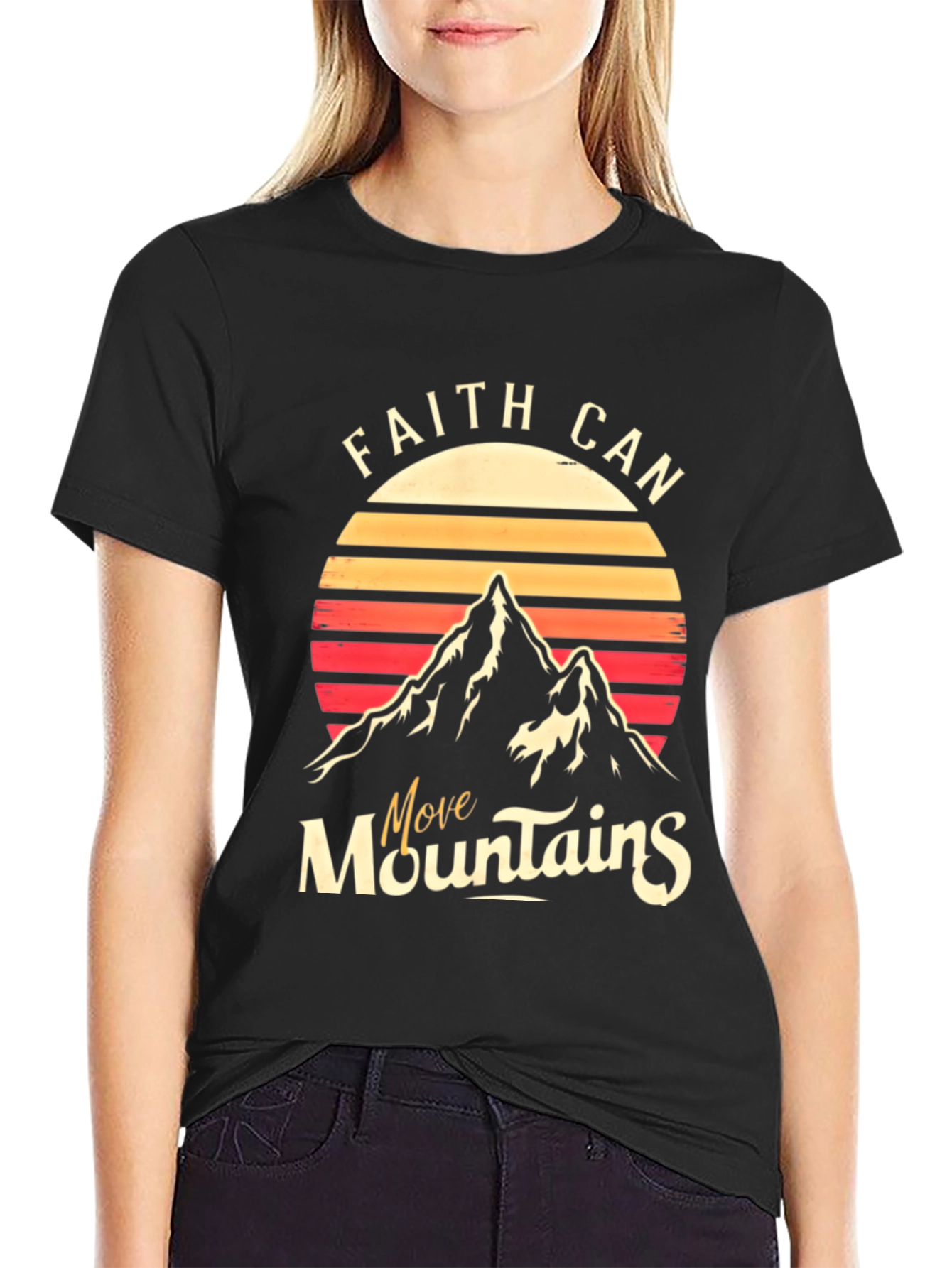 Faith Can Move Mountains Graphic Tee