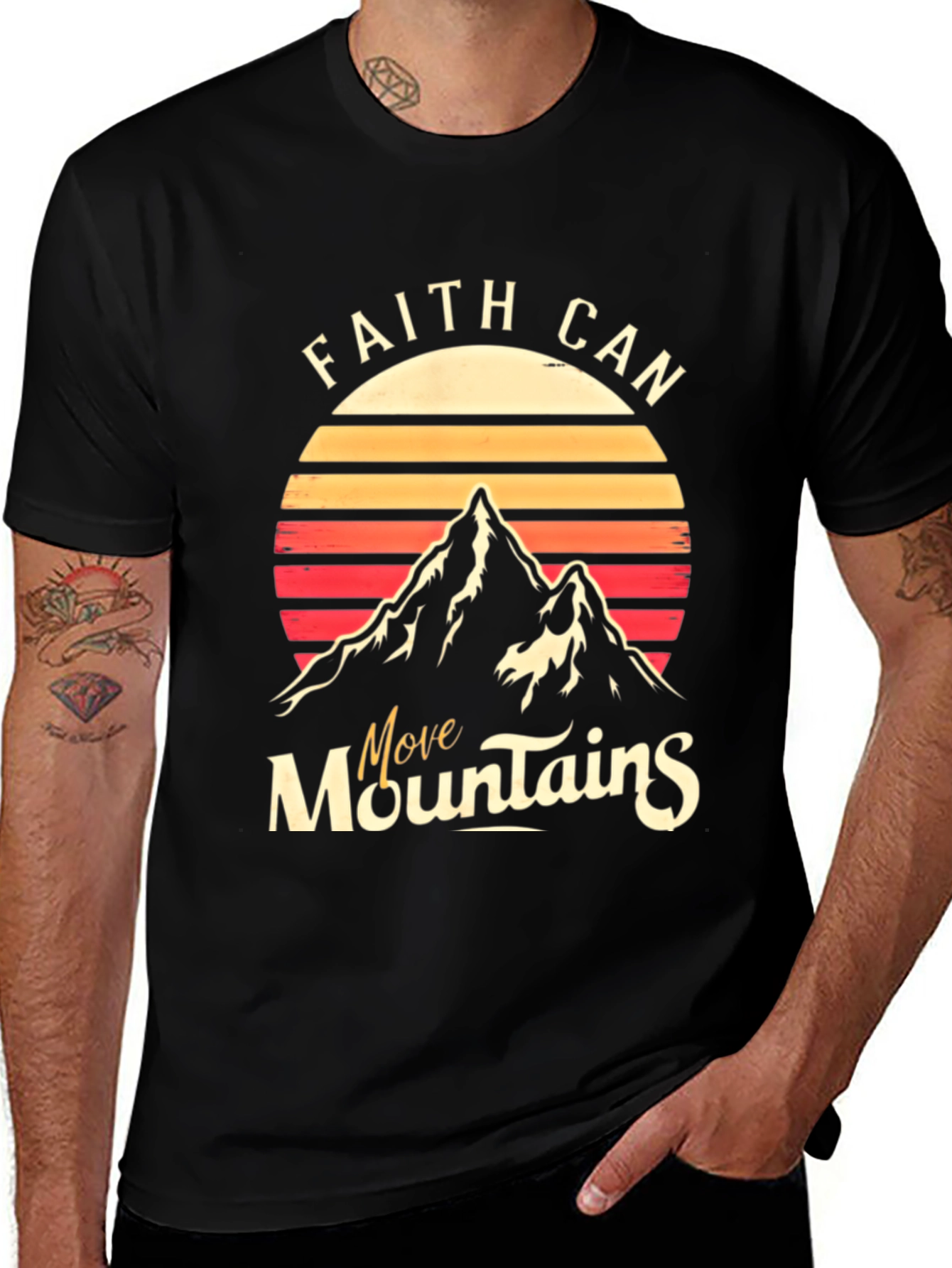 Faith Can Move Mountains Graphic Tee