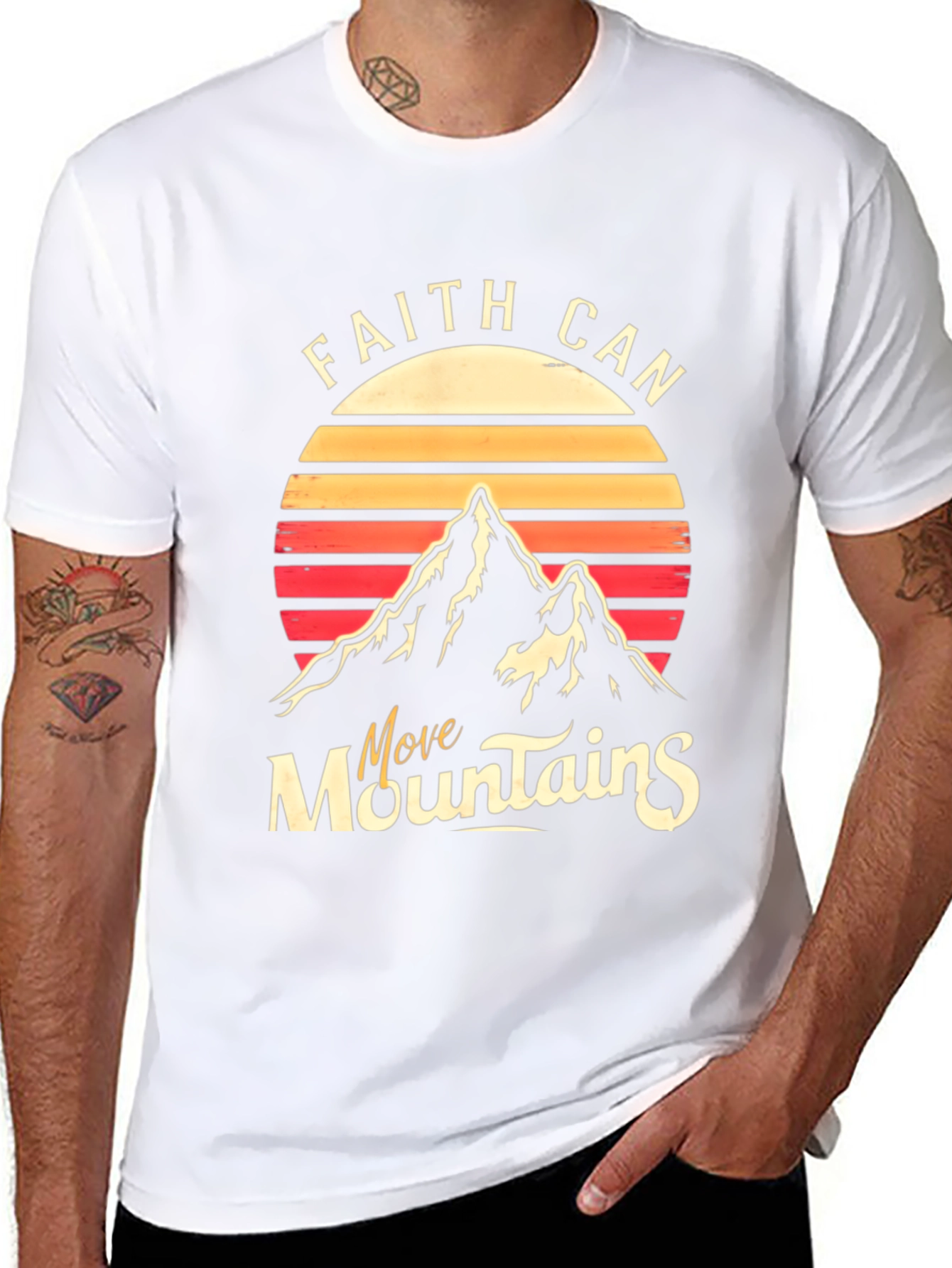 Faith Can Move Mountains Graphic Tee