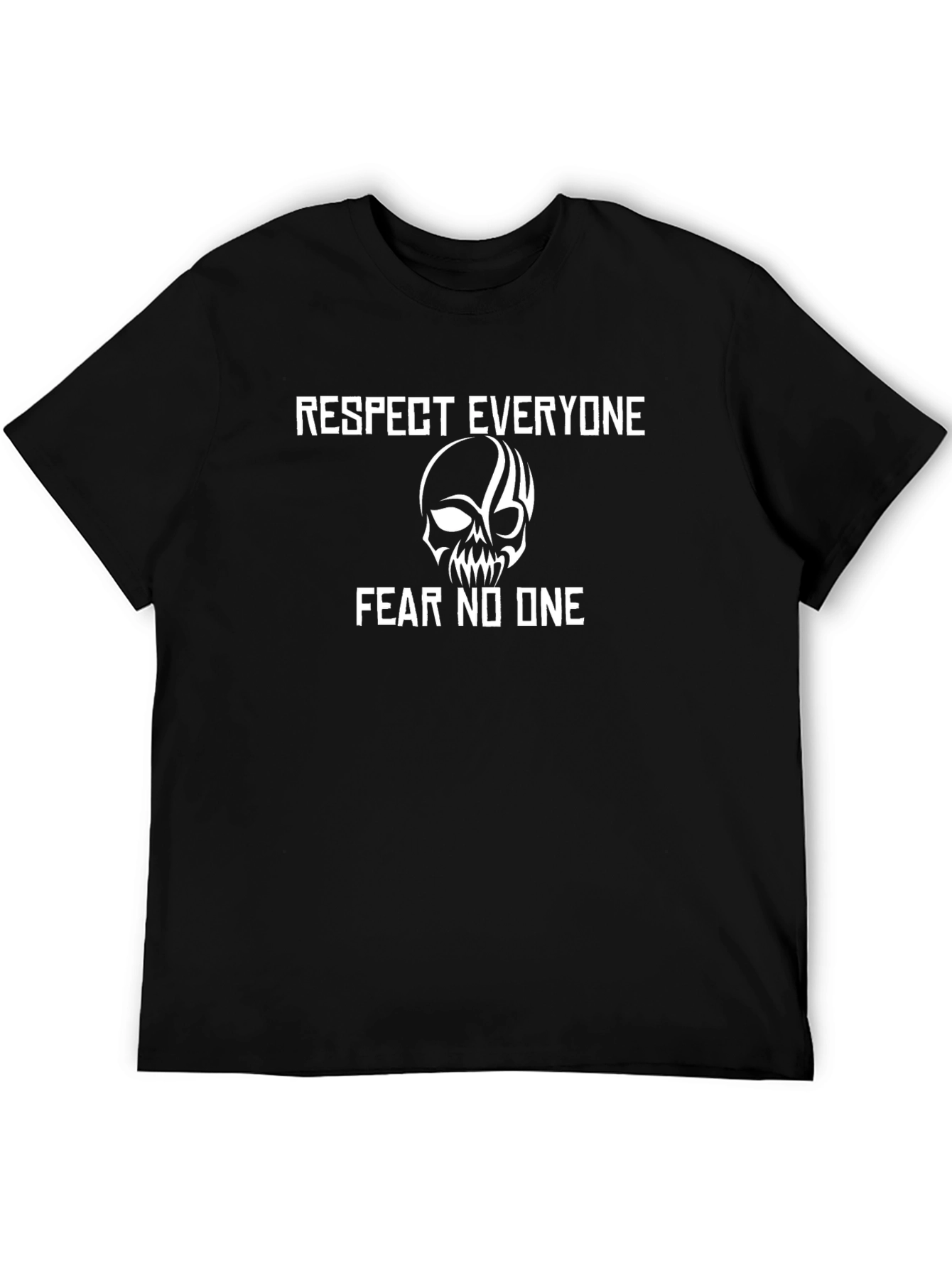 Respect Everyone Fear No One Graphic T-Shirt