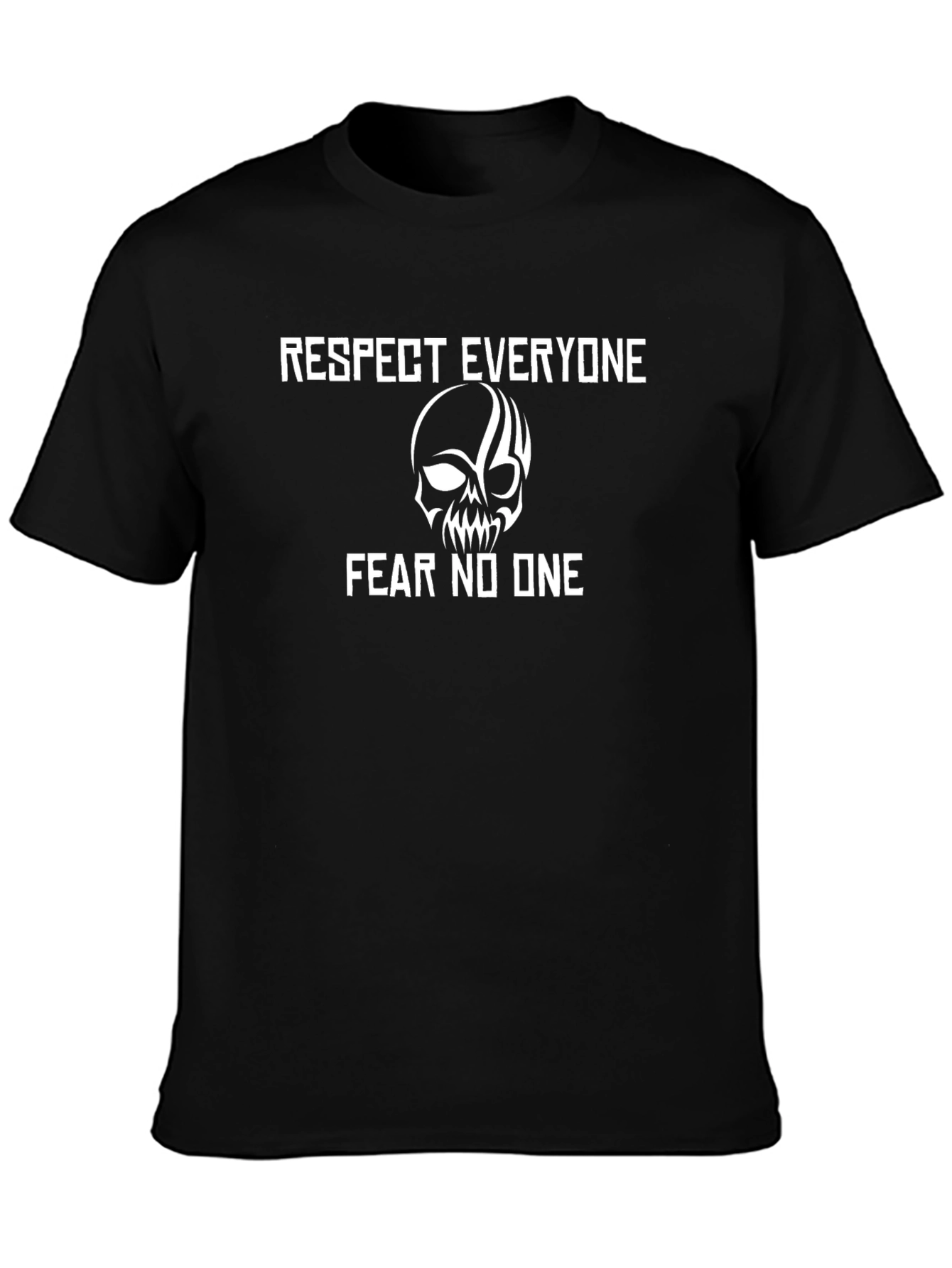 Respect Everyone Fear No One Graphic T-Shirt
