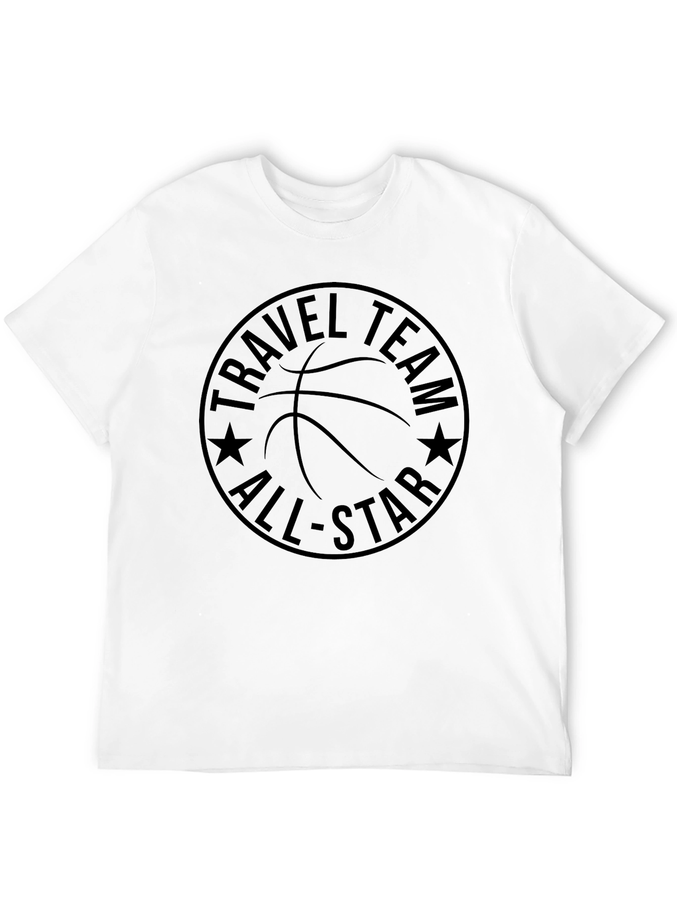 Travel Team All-Star Basketball Graphic Tee