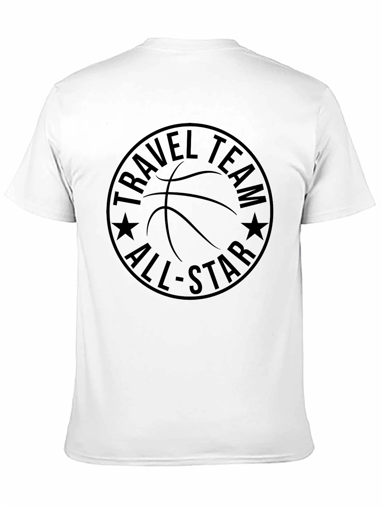 Travel Team All-Star Basketball Graphic Tee