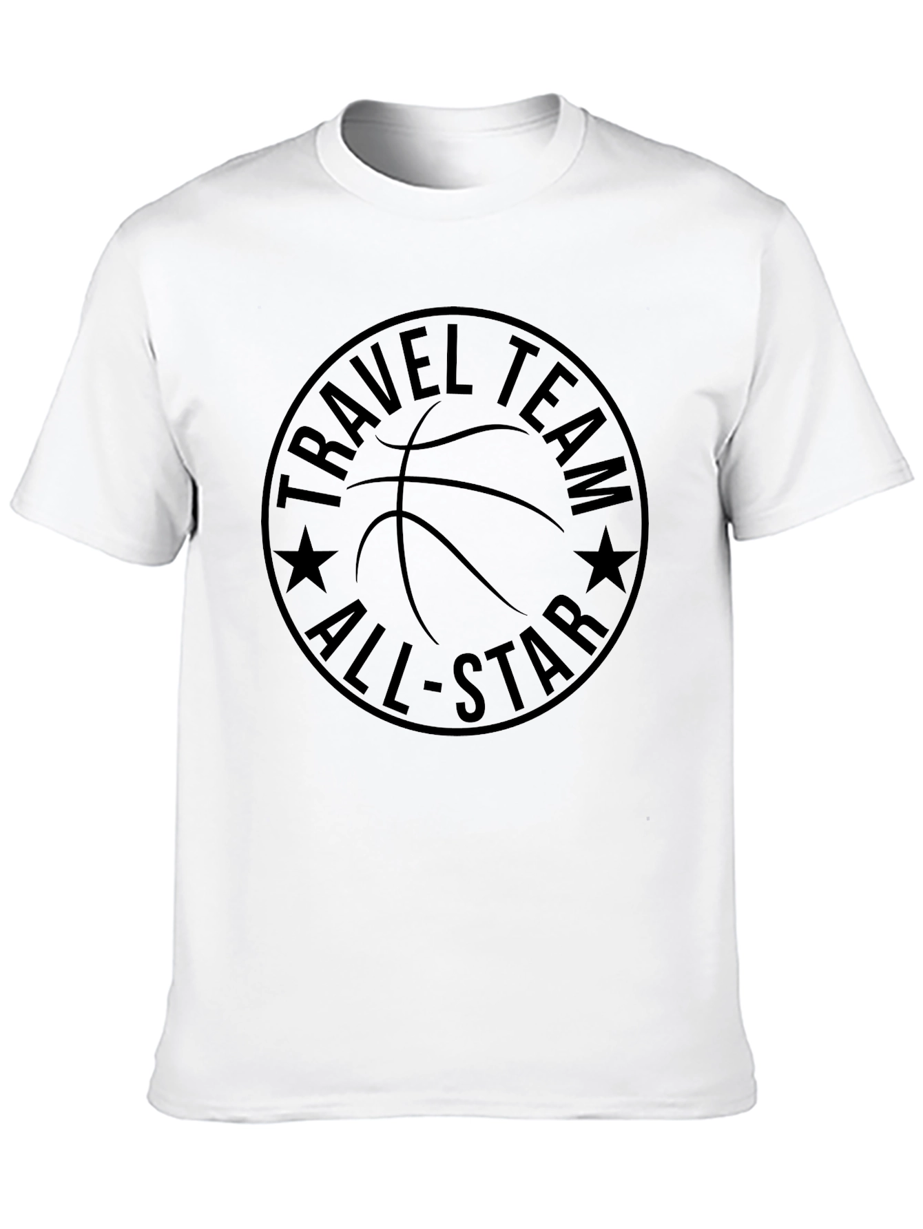 Travel Team All-Star Basketball Graphic Tee