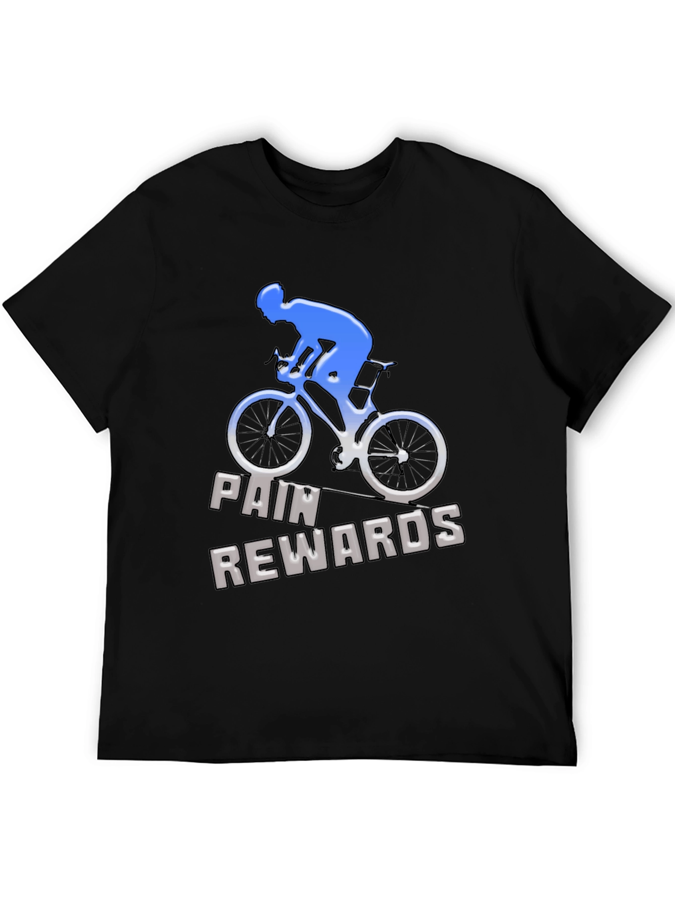 Pain Rewards Cycling T-Shirt - Black
