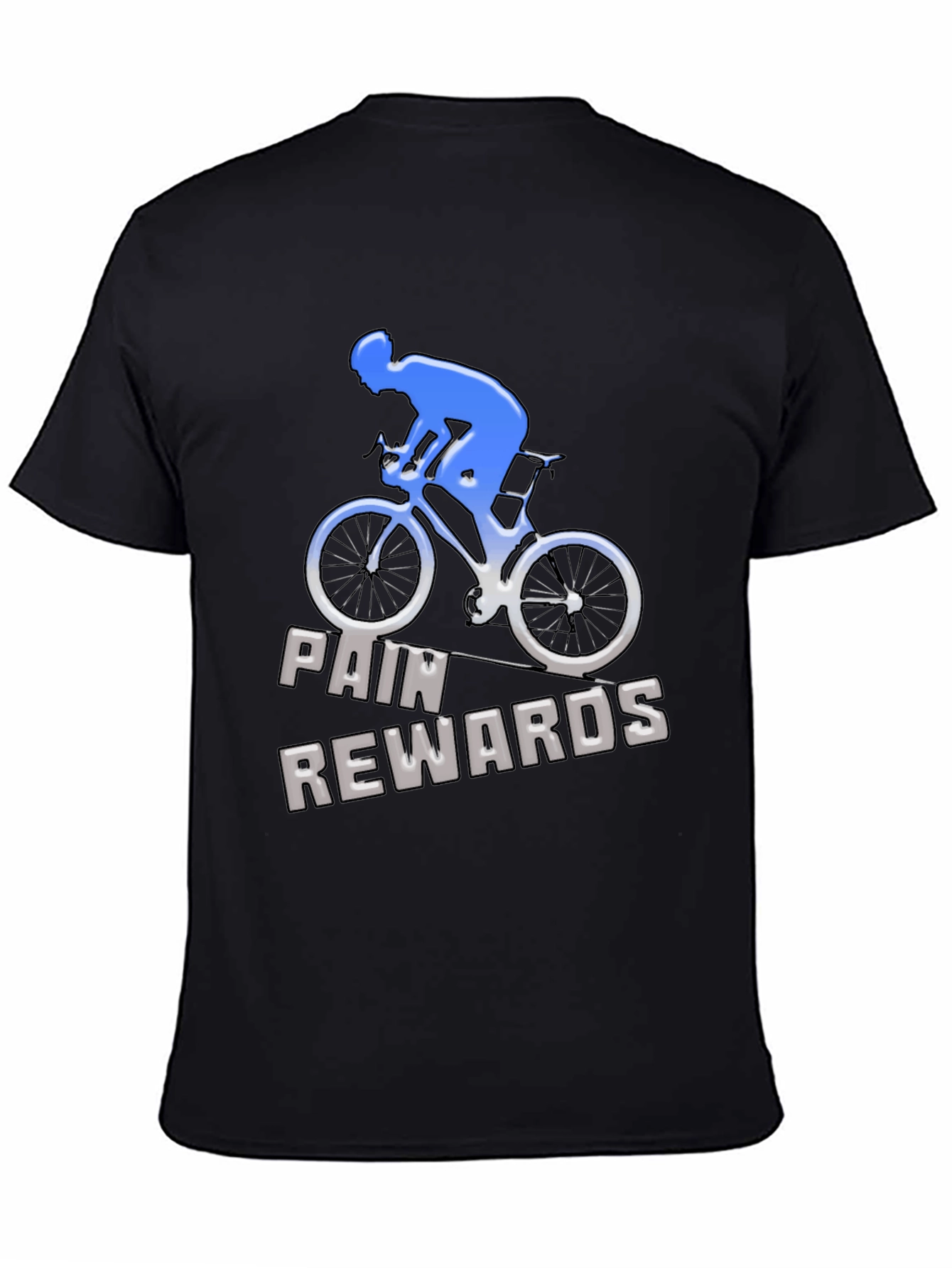 Pain Rewards Cycling T-Shirt - Black