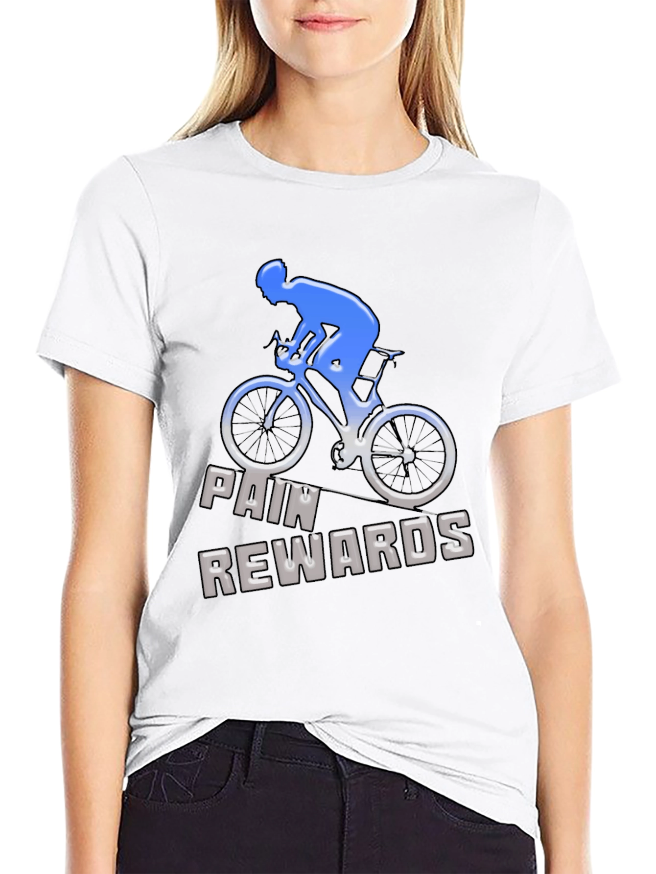 Pain Rewards Cycling T-Shirt - Black
