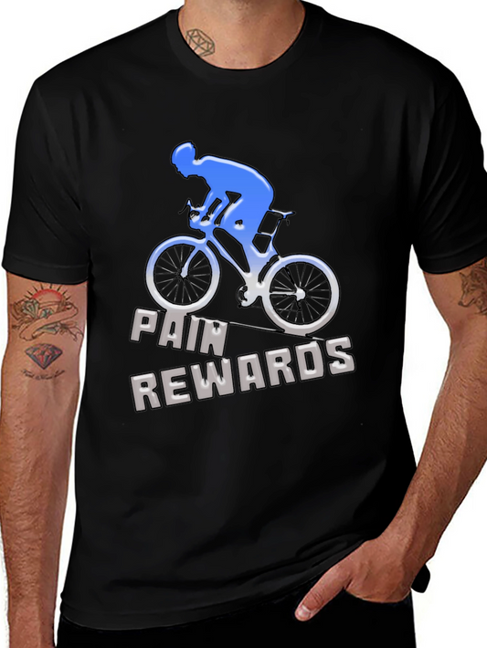 Pain Rewards Cycling T-Shirt - Black