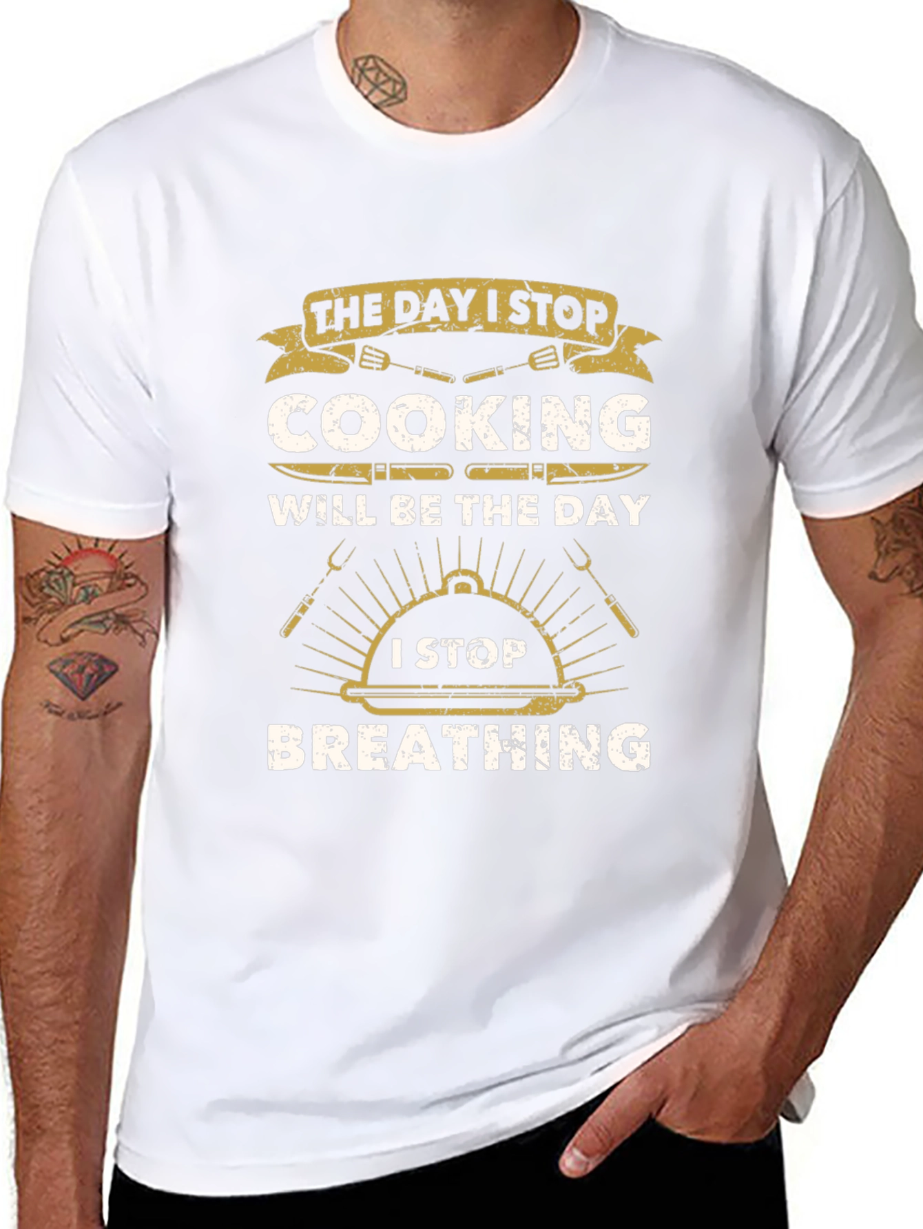 Cooking Lover T-Shirt: Day I Stop Cooking