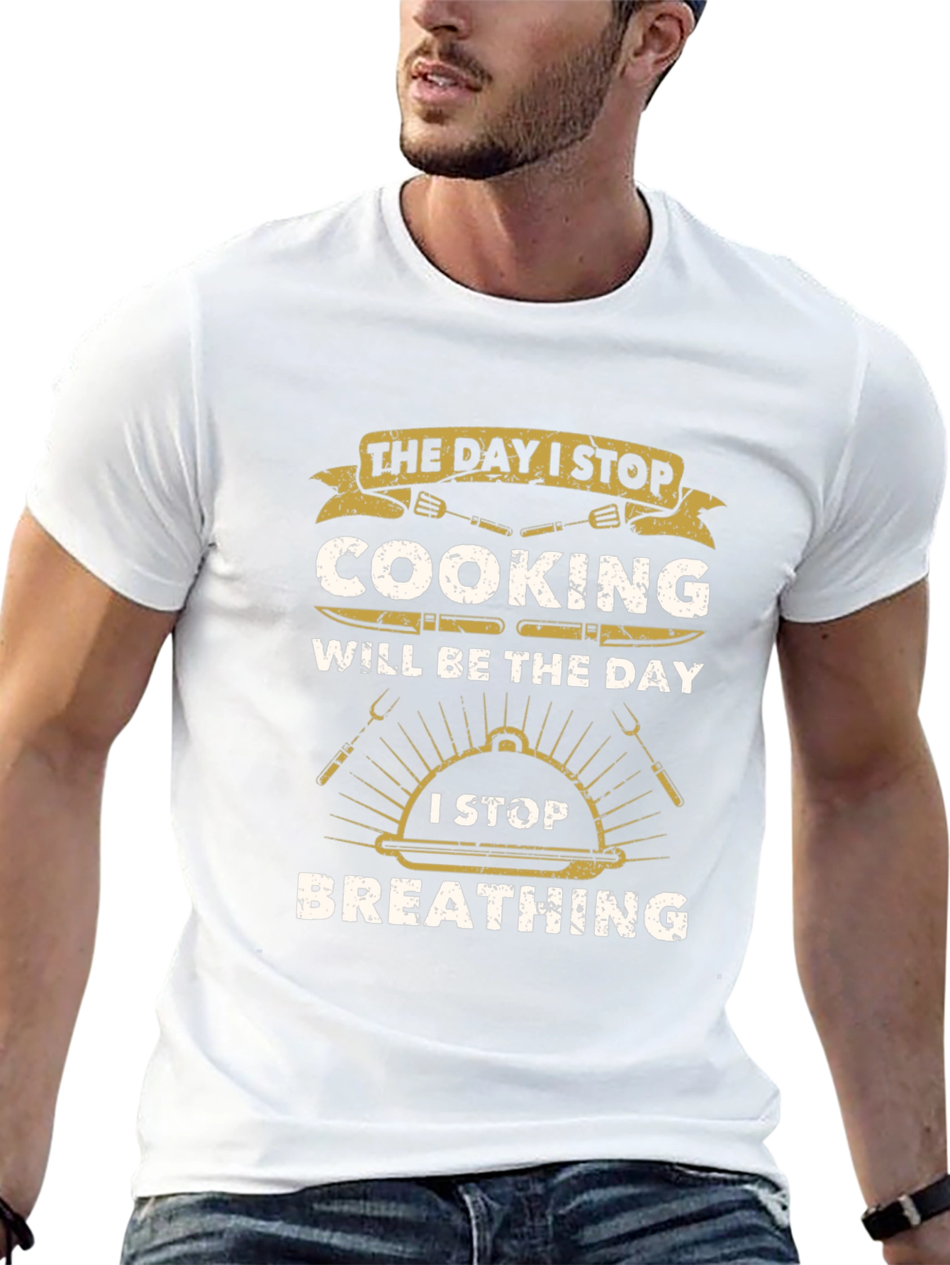 Cooking Lover T-Shirt: Day I Stop Cooking