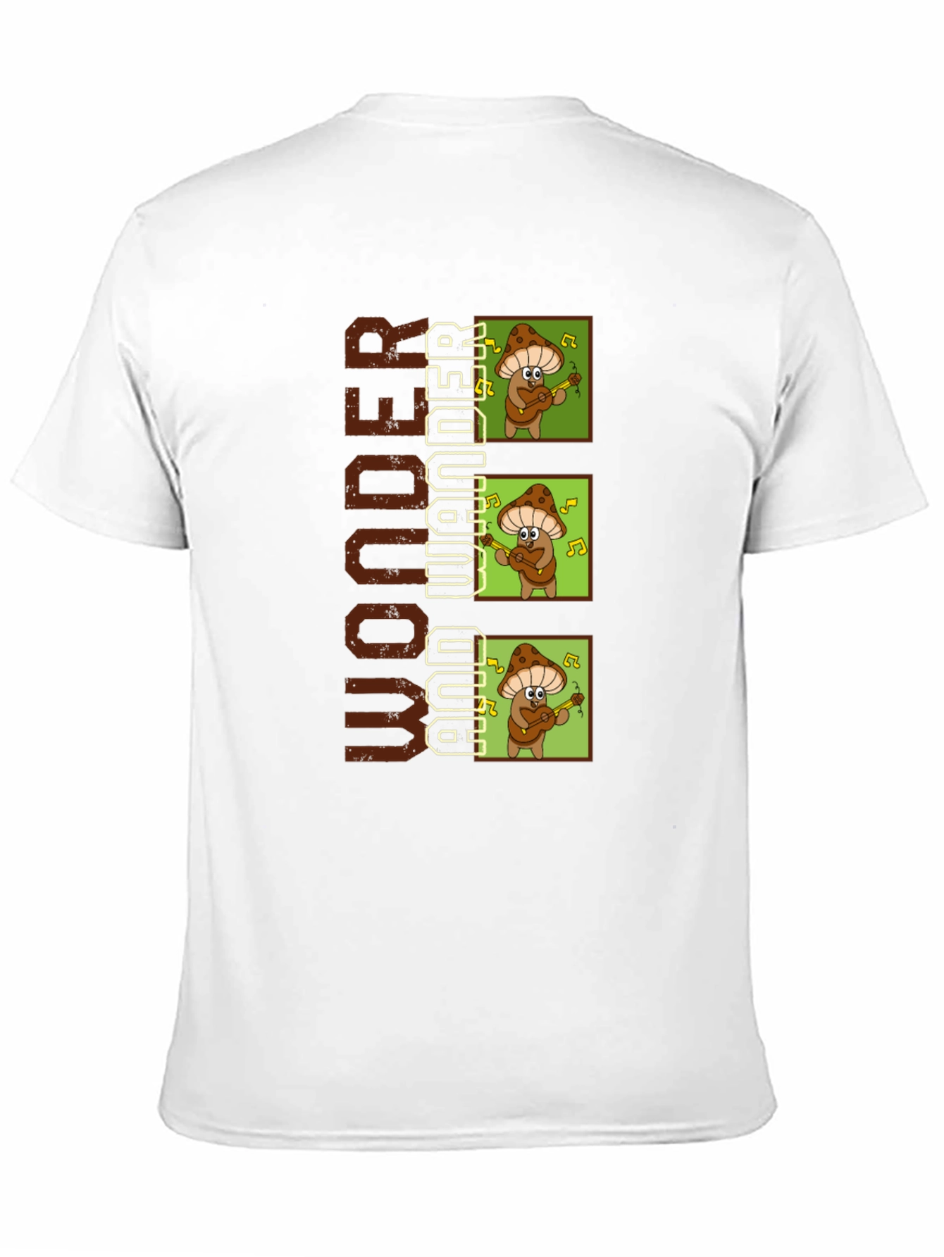 Wonder and Wander Mushroom Music T-Shirt