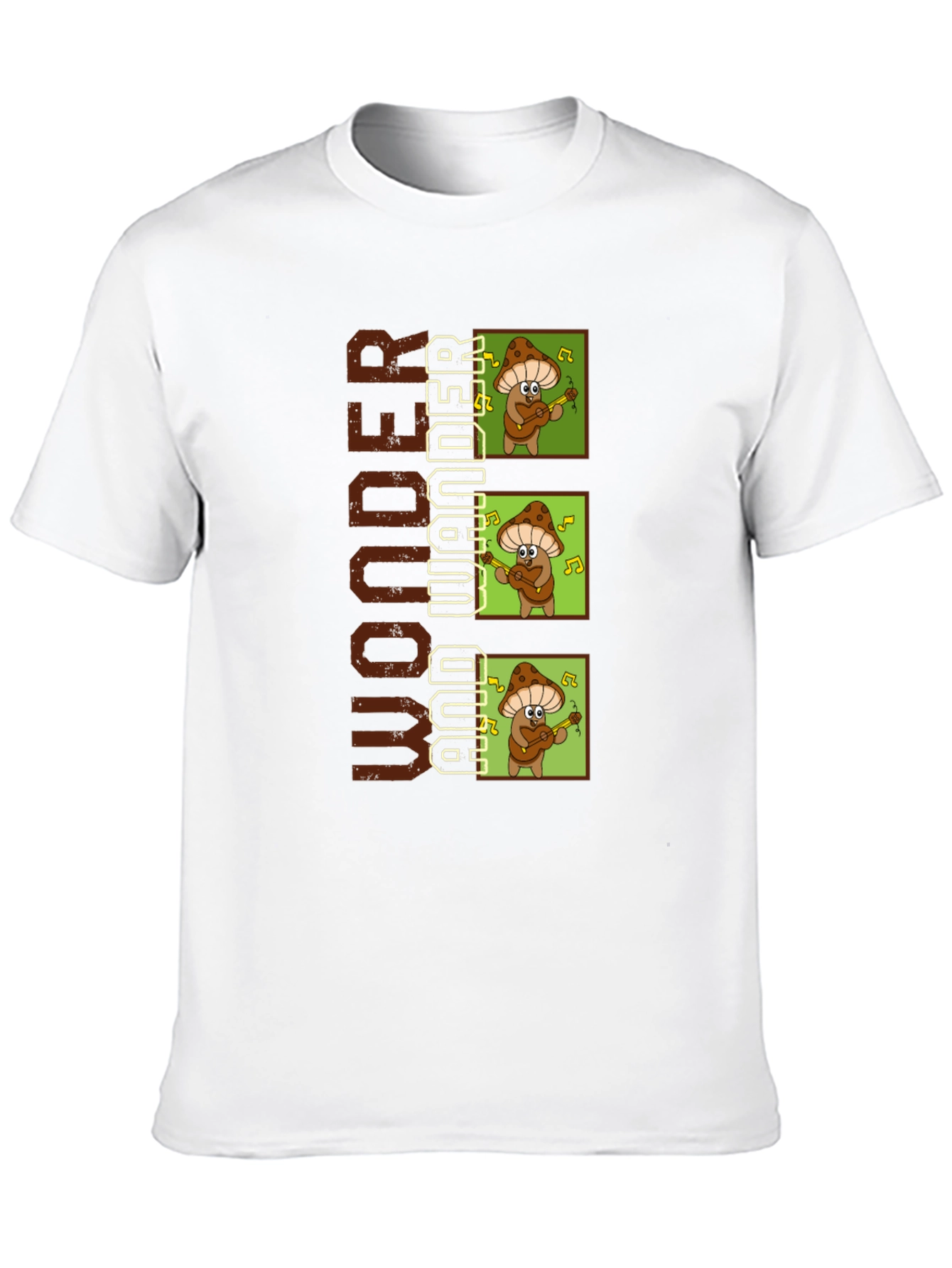 Wonder and Wander Mushroom Music T-Shirt
