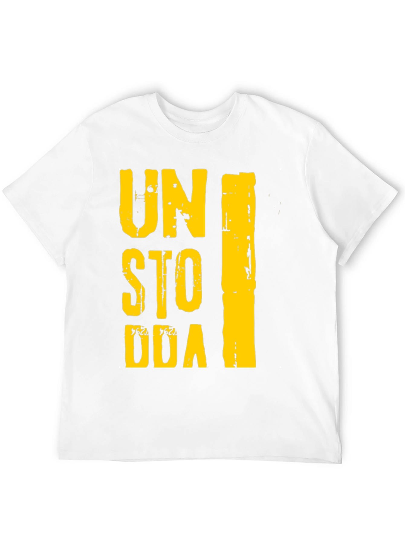 Unstoppable Graphic Print Black T-Shirt