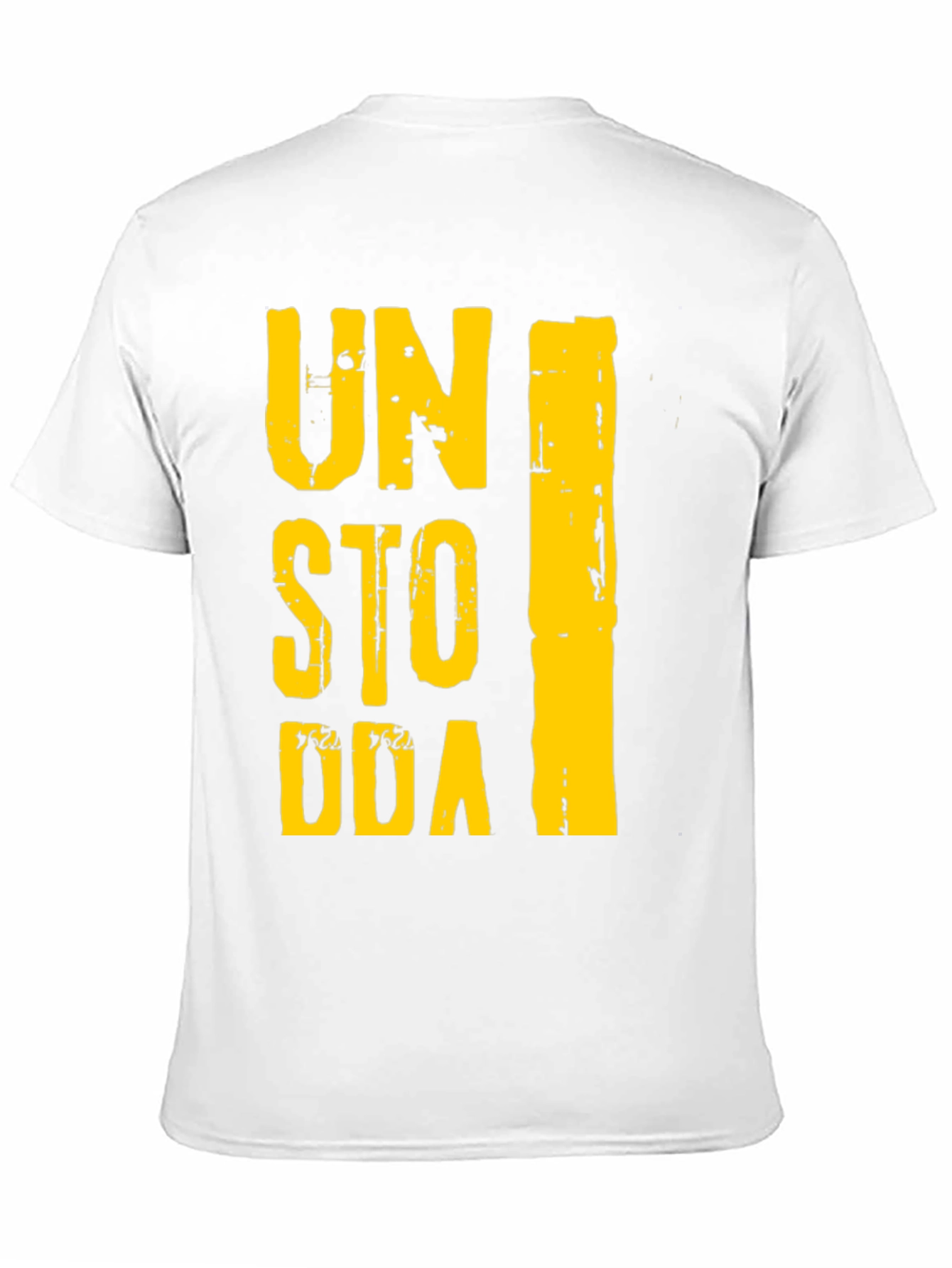 Unstoppable Graphic Print Black T-Shirt