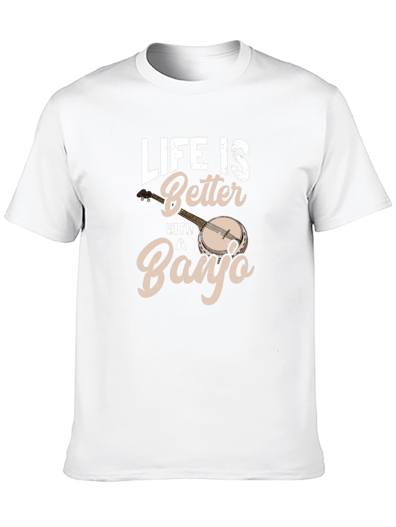 Life is Better With a Banjo Graphic Tee