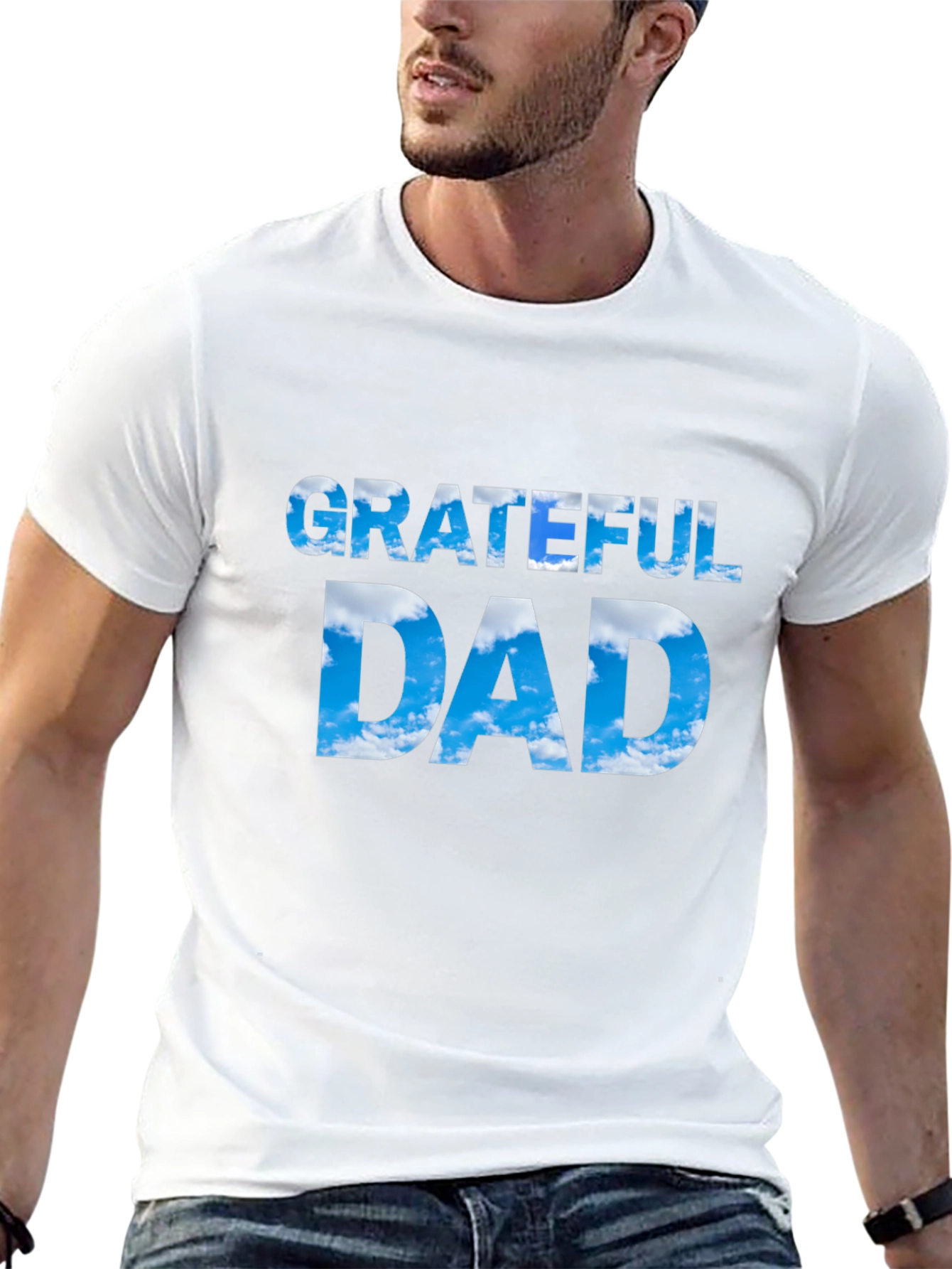 Grateful Dad T-Shirt - Fathers Day Apparel