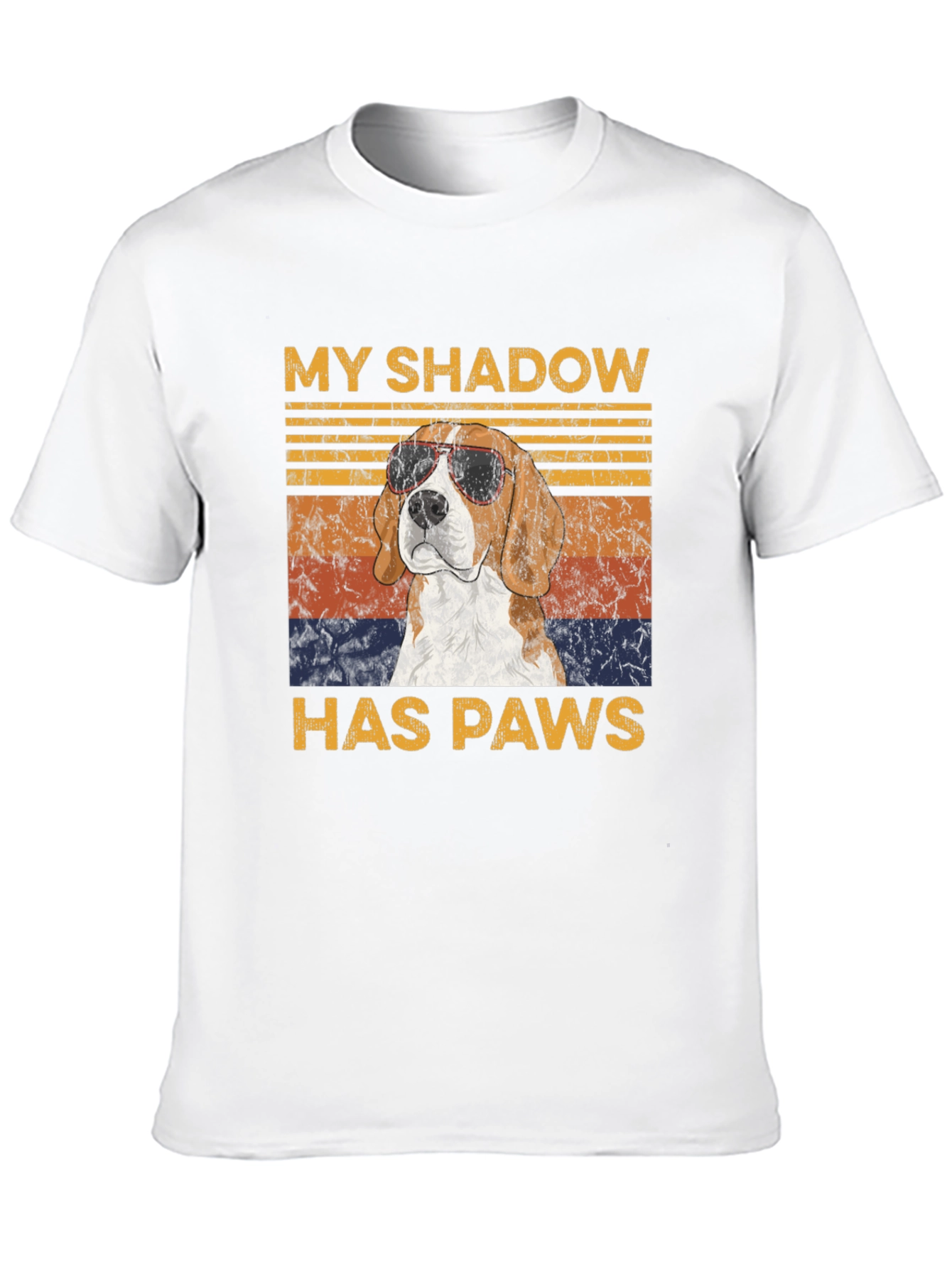 My Shadow Has Paws Dog T-Shirt