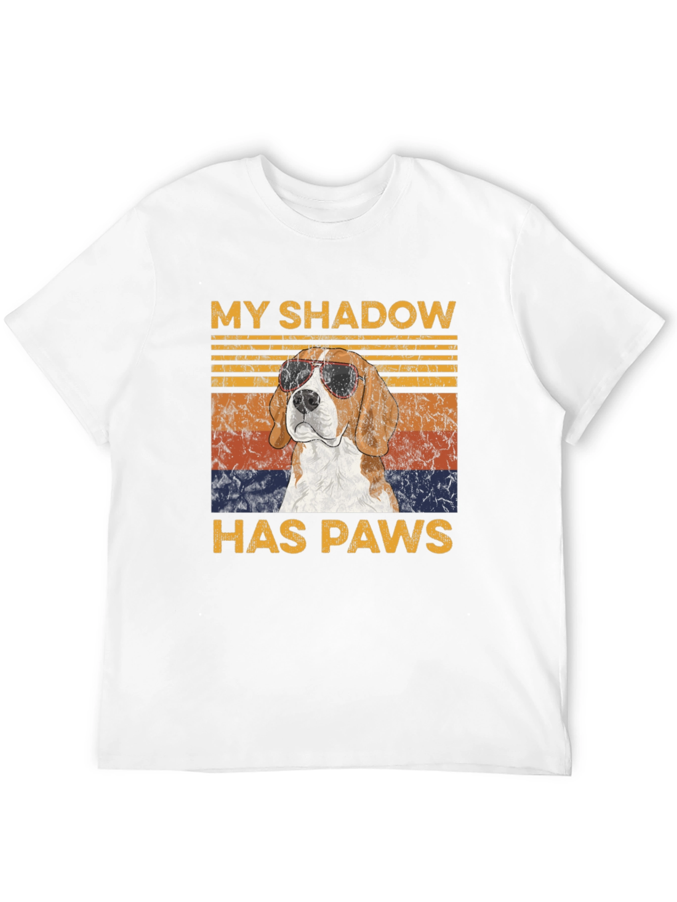 My Shadow Has Paws Dog T-Shirt